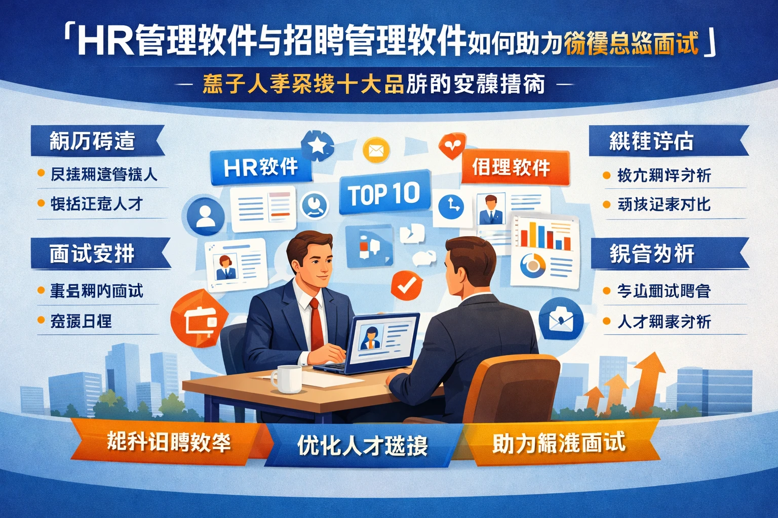 HR管理软件与招聘管理软件如何助力销售总监面试——基于人事系统十大品牌的实践指南