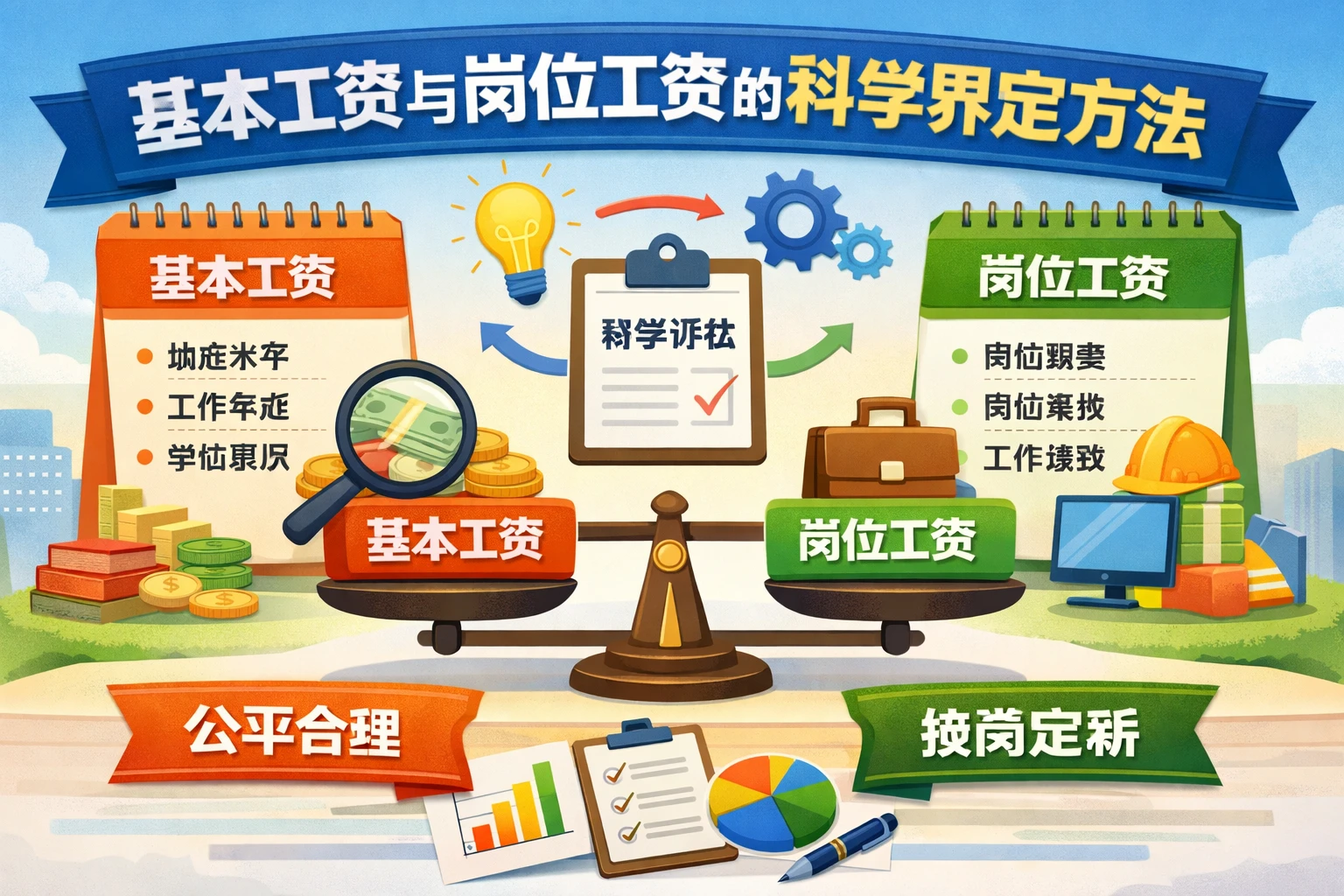 基本工资与岗位工资的科学界定方法