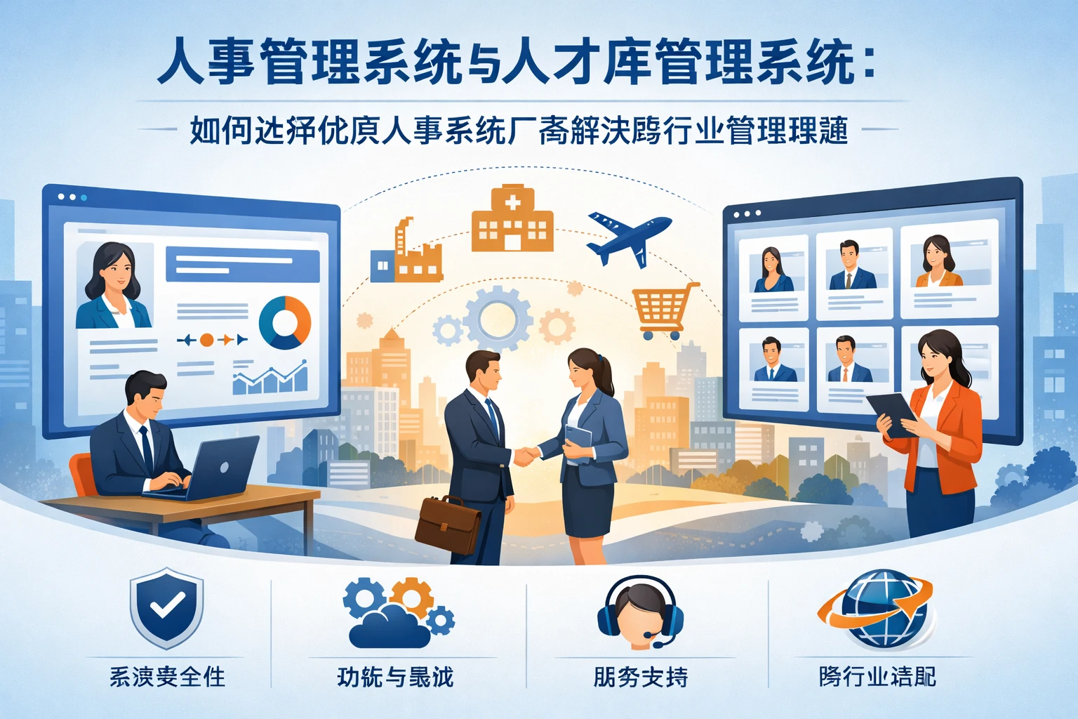 人事管理系统与人才库管理系统：如何选择优质人事系统厂商解决跨行业管理难题