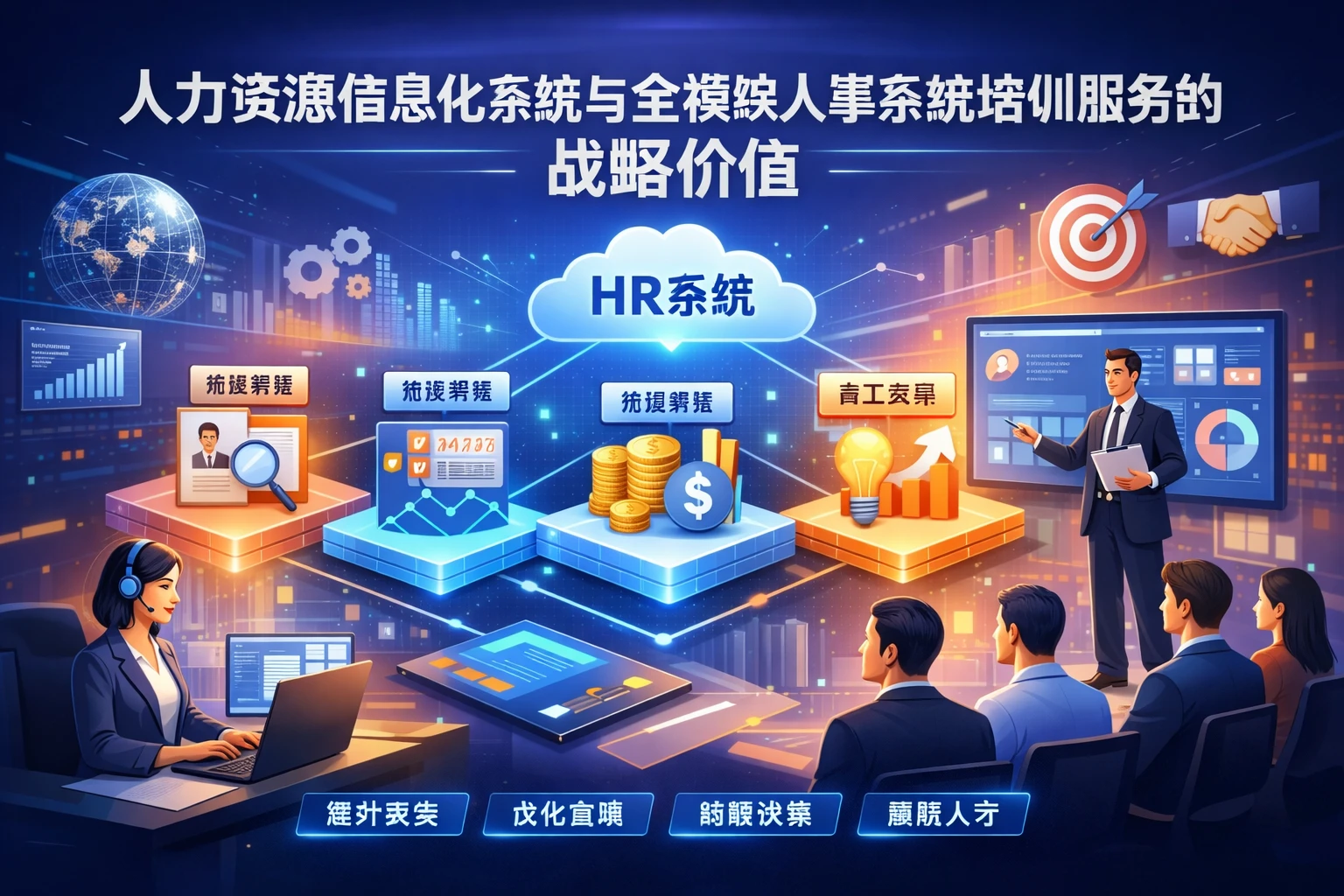 人力资源信息化系统与全模块人事系统培训服务的战略价值