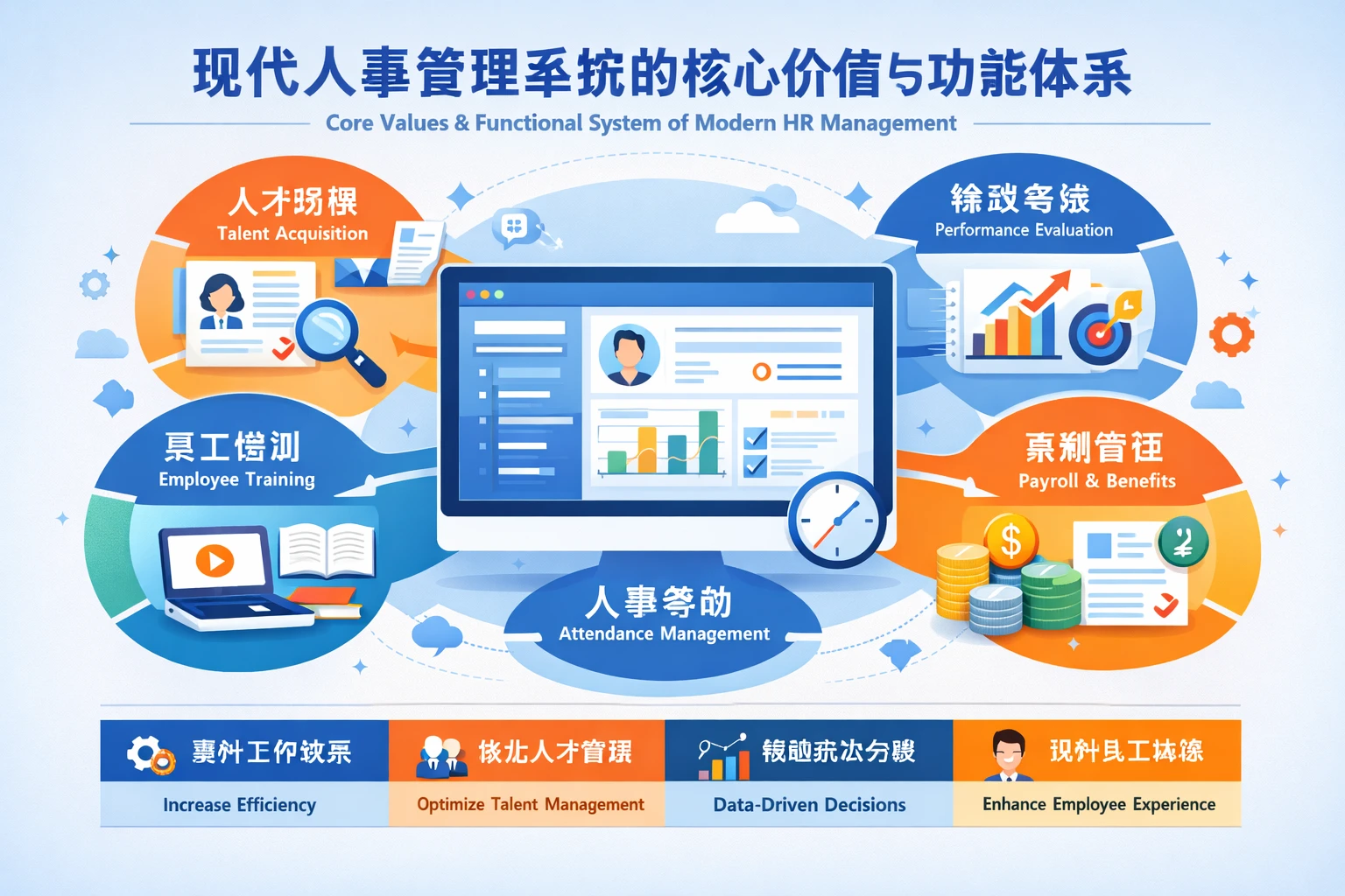 现代人事管理系统的核心价值与功能体系
