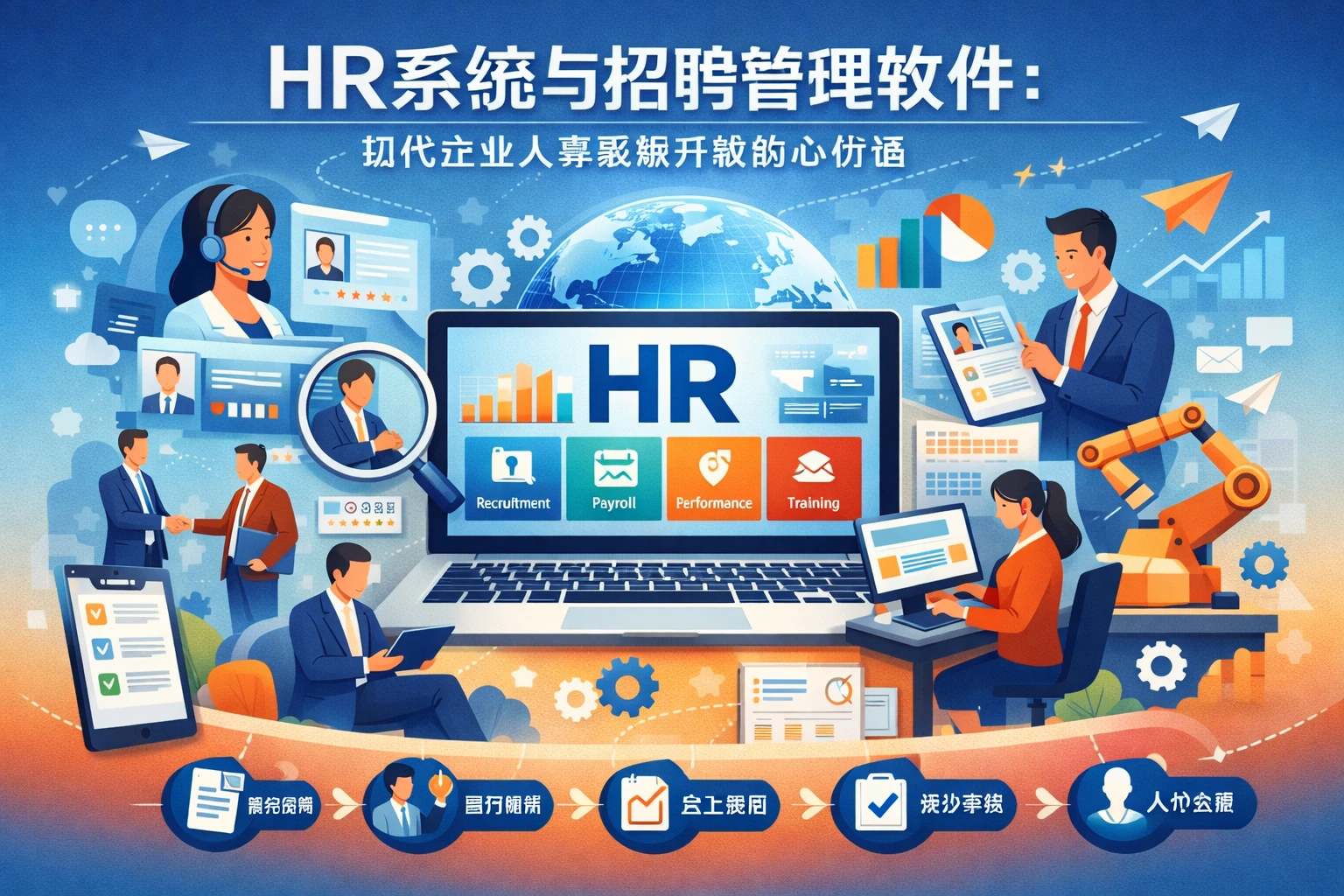 HR系统与招聘管理软件：现代企业人事系统升级的核心价值