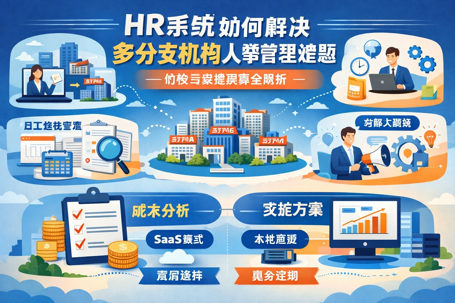 HR系统如何解决多分支机构人事管理难题——价格与实施策略全解析