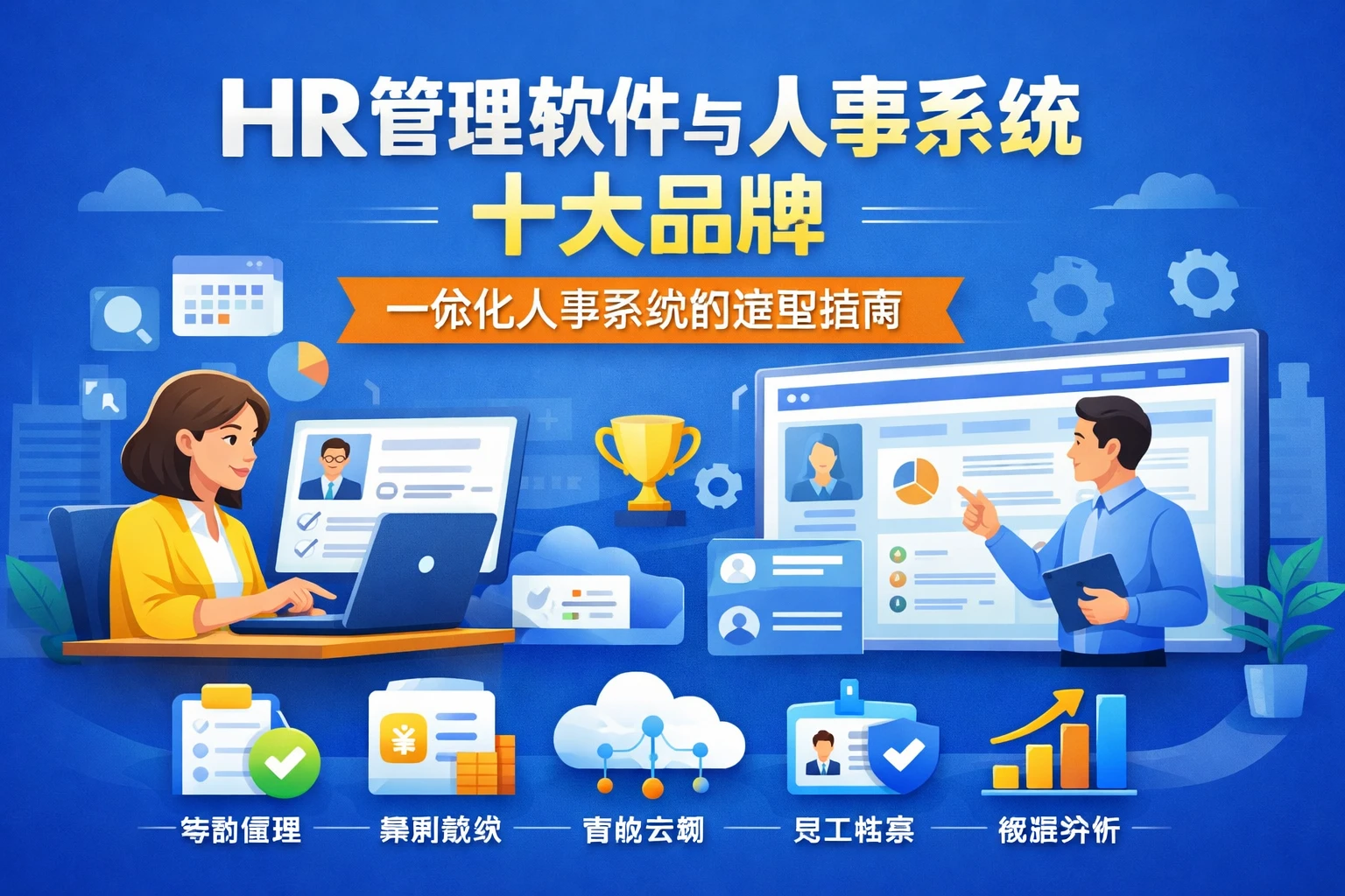 HR管理软件与人事系统十大品牌：一体化人事系统的选型指南