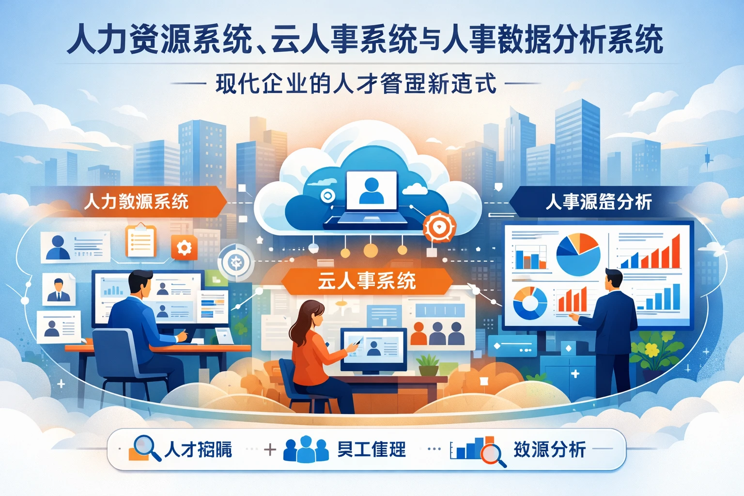 人力资源系统、云人事系统与人事数据分析系统：现代企业的人才管理新范式