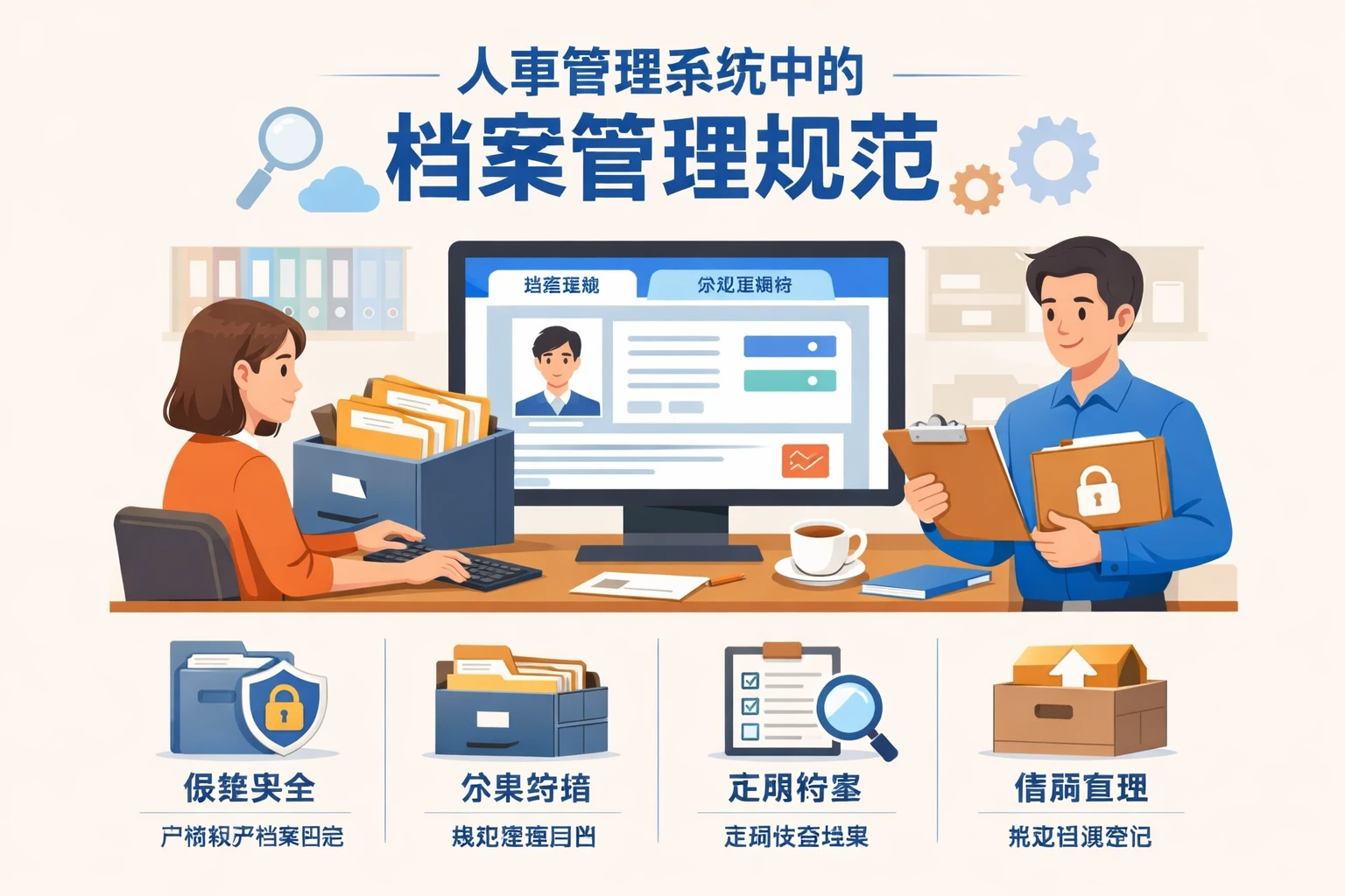 人事管理系统中的档案管理规范