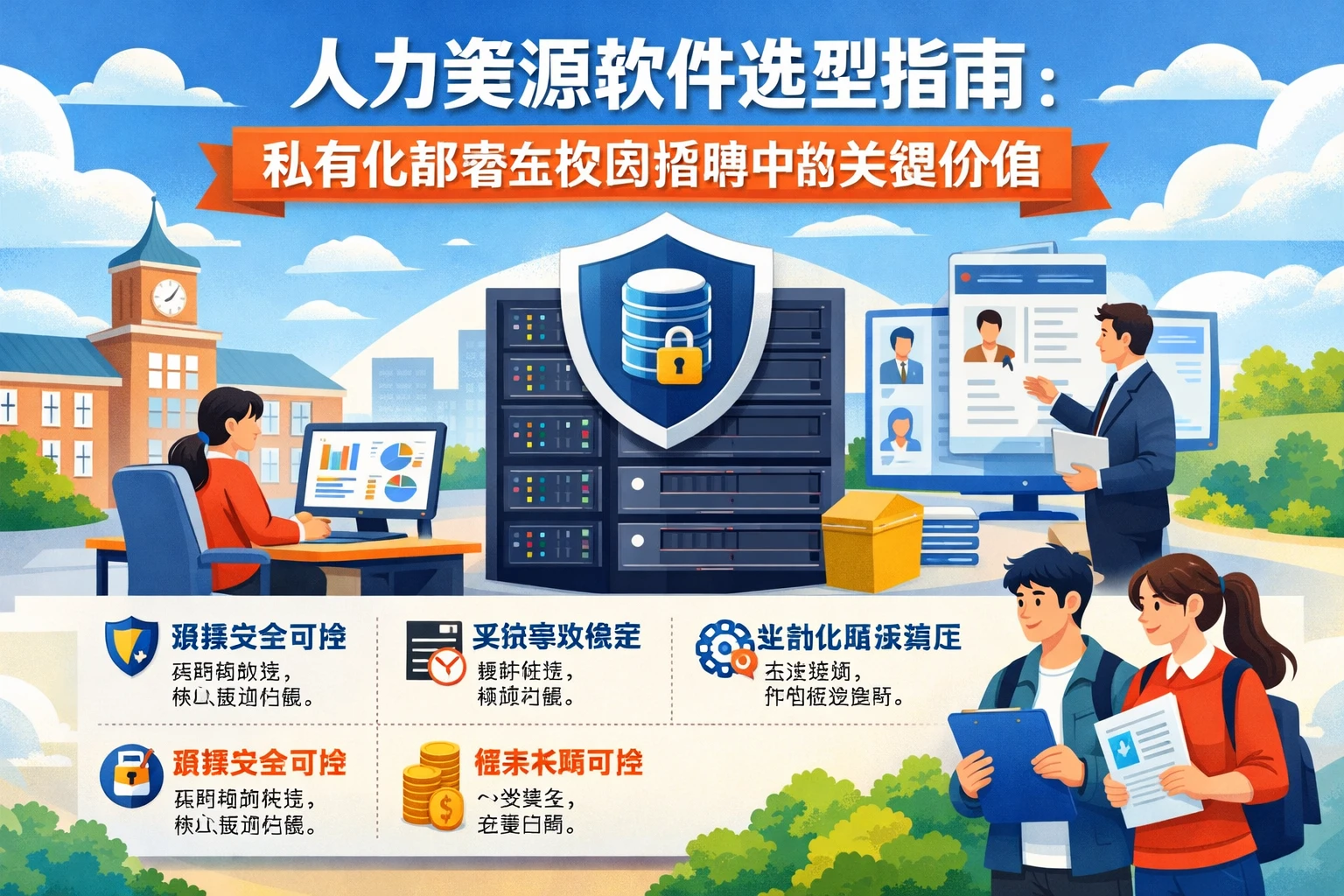 人力资源软件选型指南:私有化部署在校园招聘中的关键价值