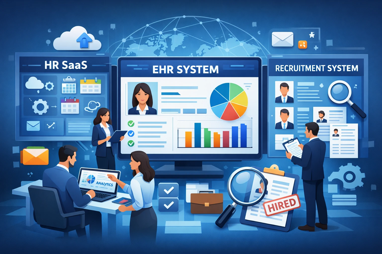 探索现代企业高效管理:ehr系统、人事管理SaaS与招聘管理系统的全面解析