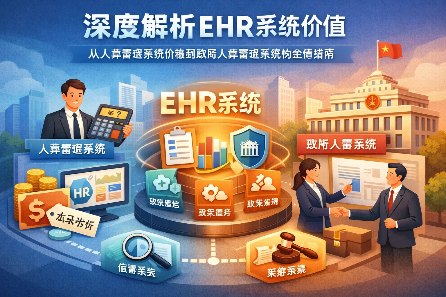 深度解析EHR系统价值：从人事管理系统价格到政府人事管理系统的全面指南