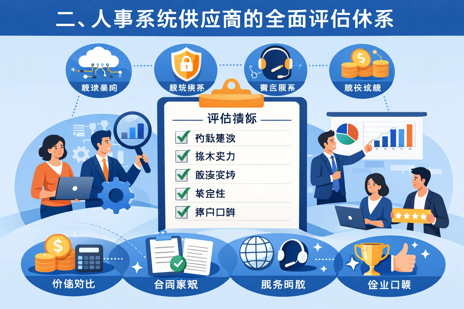 二、人事系统供应商的全面评估体系