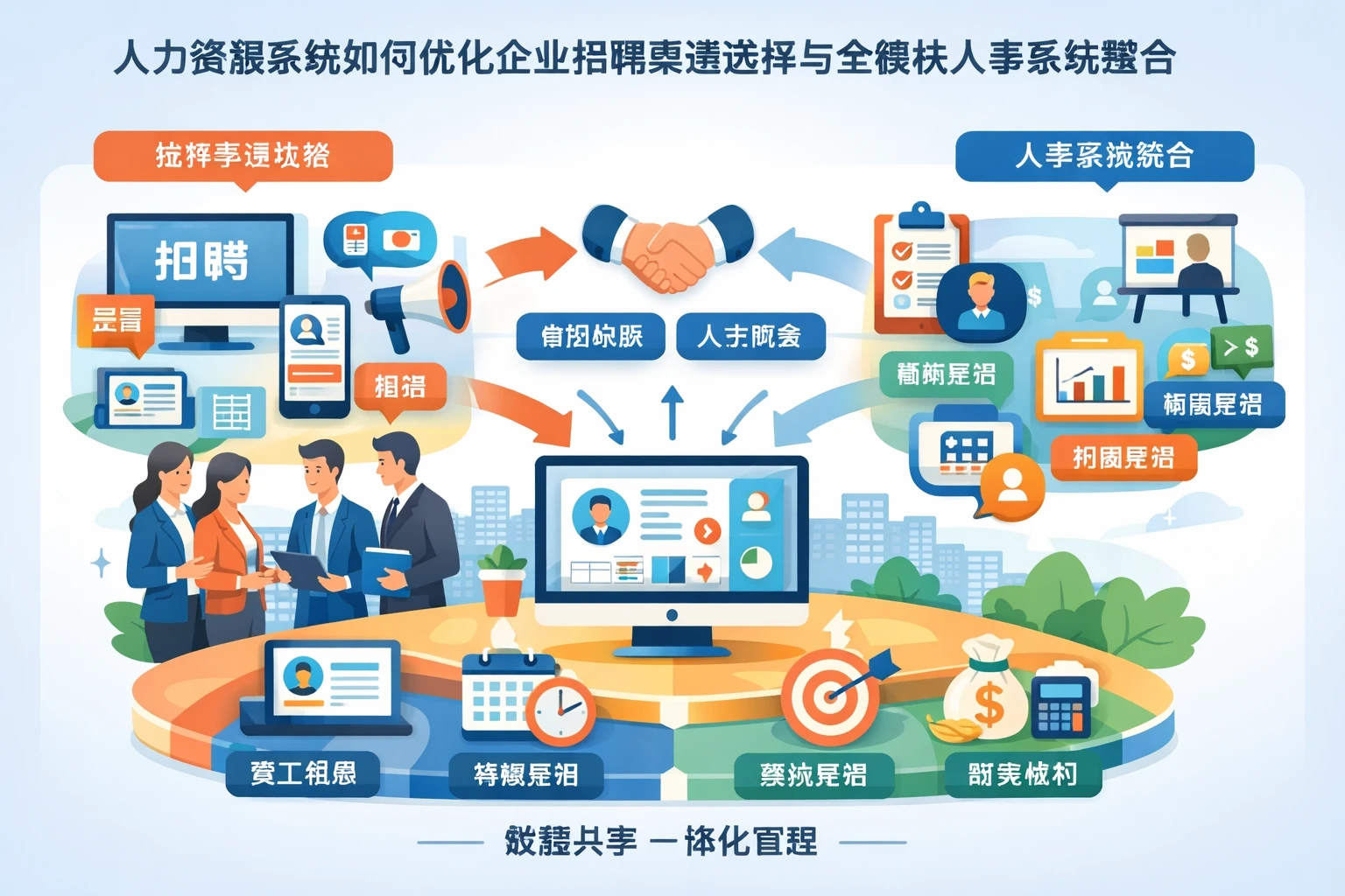 人力资源系统如何优化企业招聘渠道选择与全模块人事系统整合