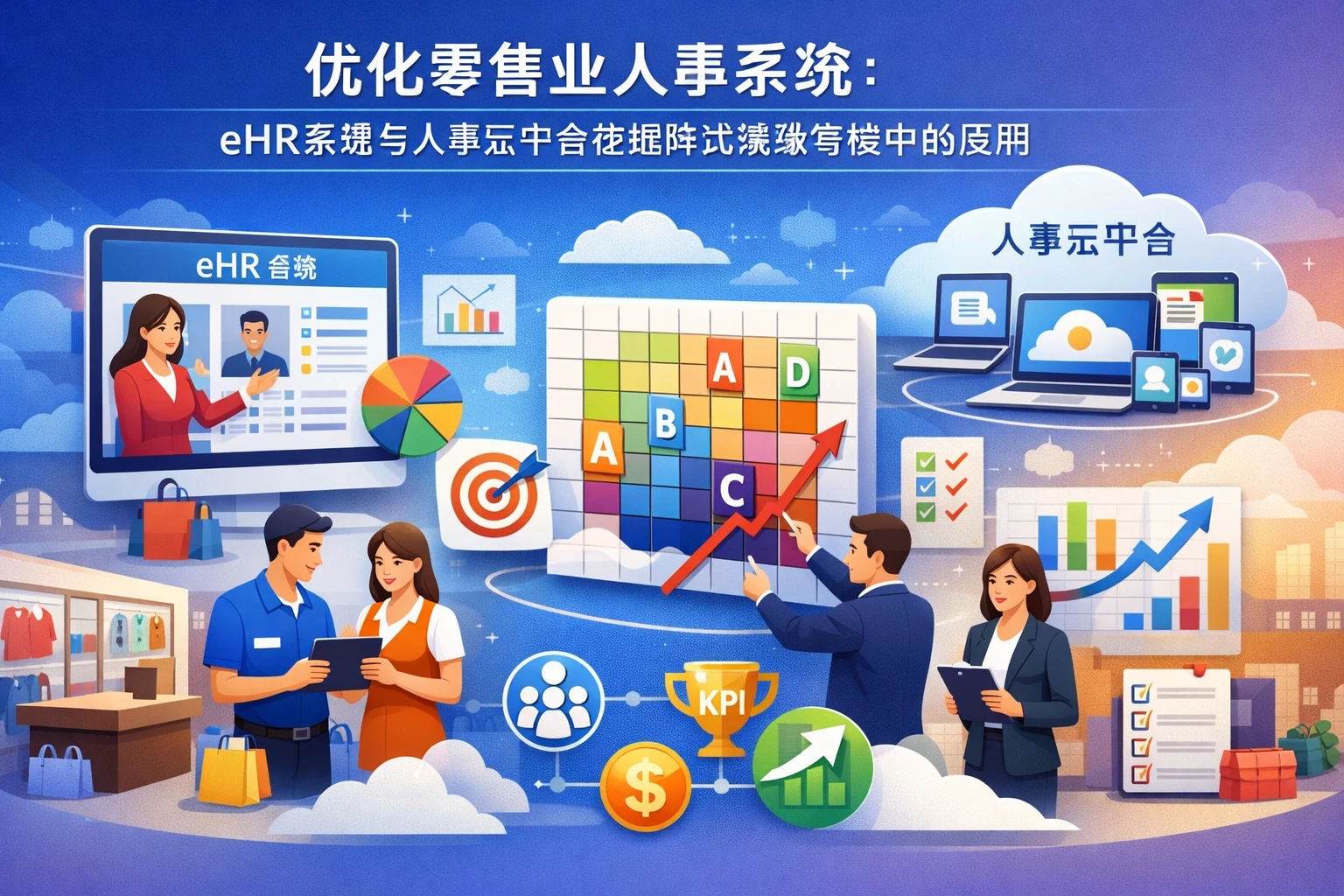 优化零售业人事系统：eHR系统与人事云平台在矩阵式绩效考核中的应用