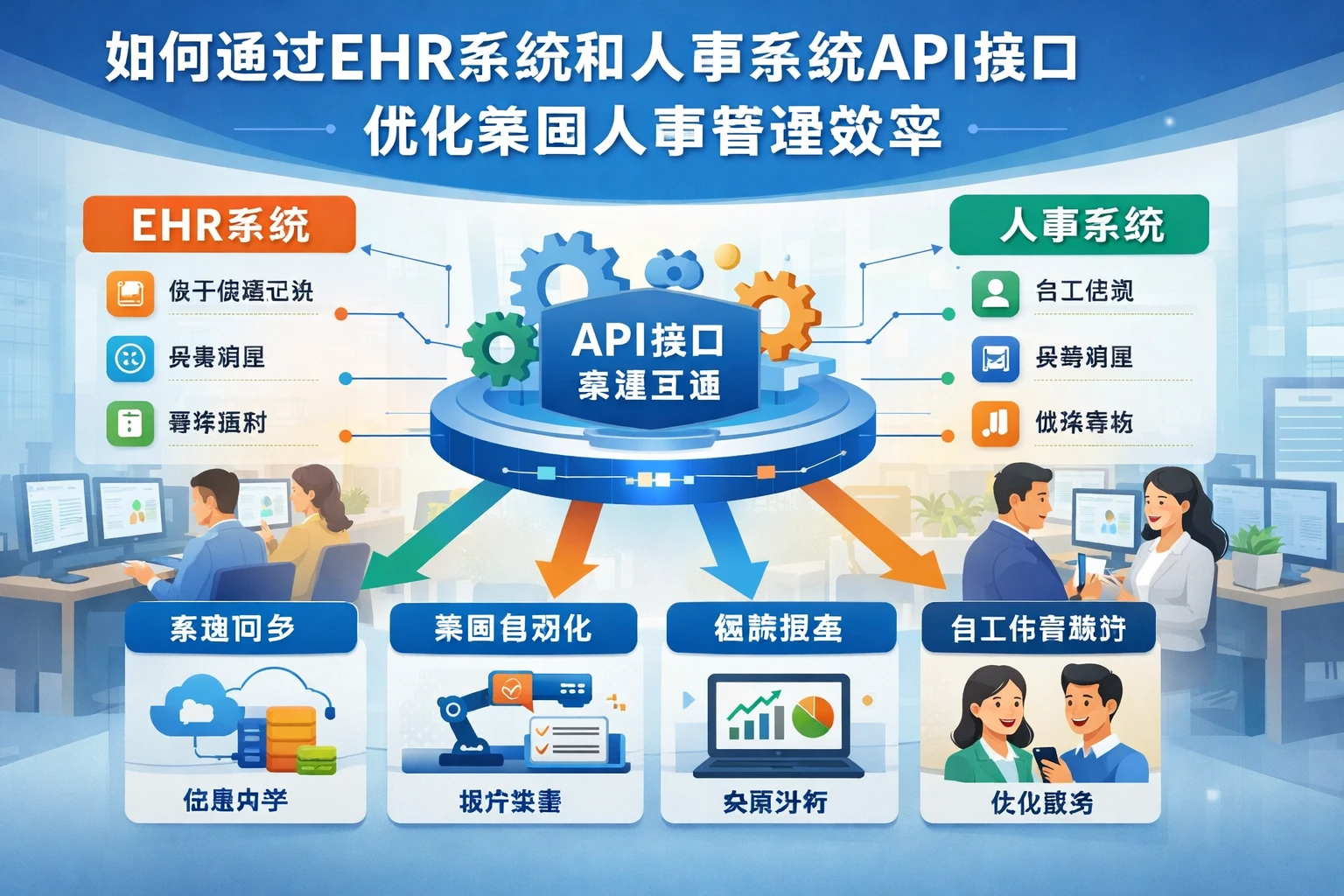 如何通过EHR系统和人事系统API接口优化集团人事管理效率
