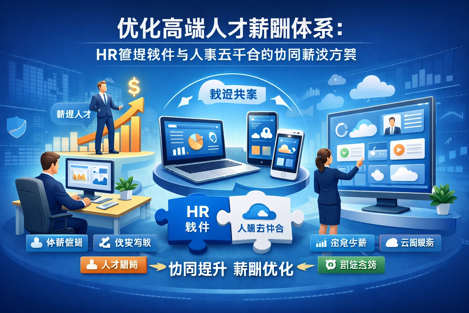 优化高端人才薪酬体系:HR管理软件与人事云平台的协同解决方案