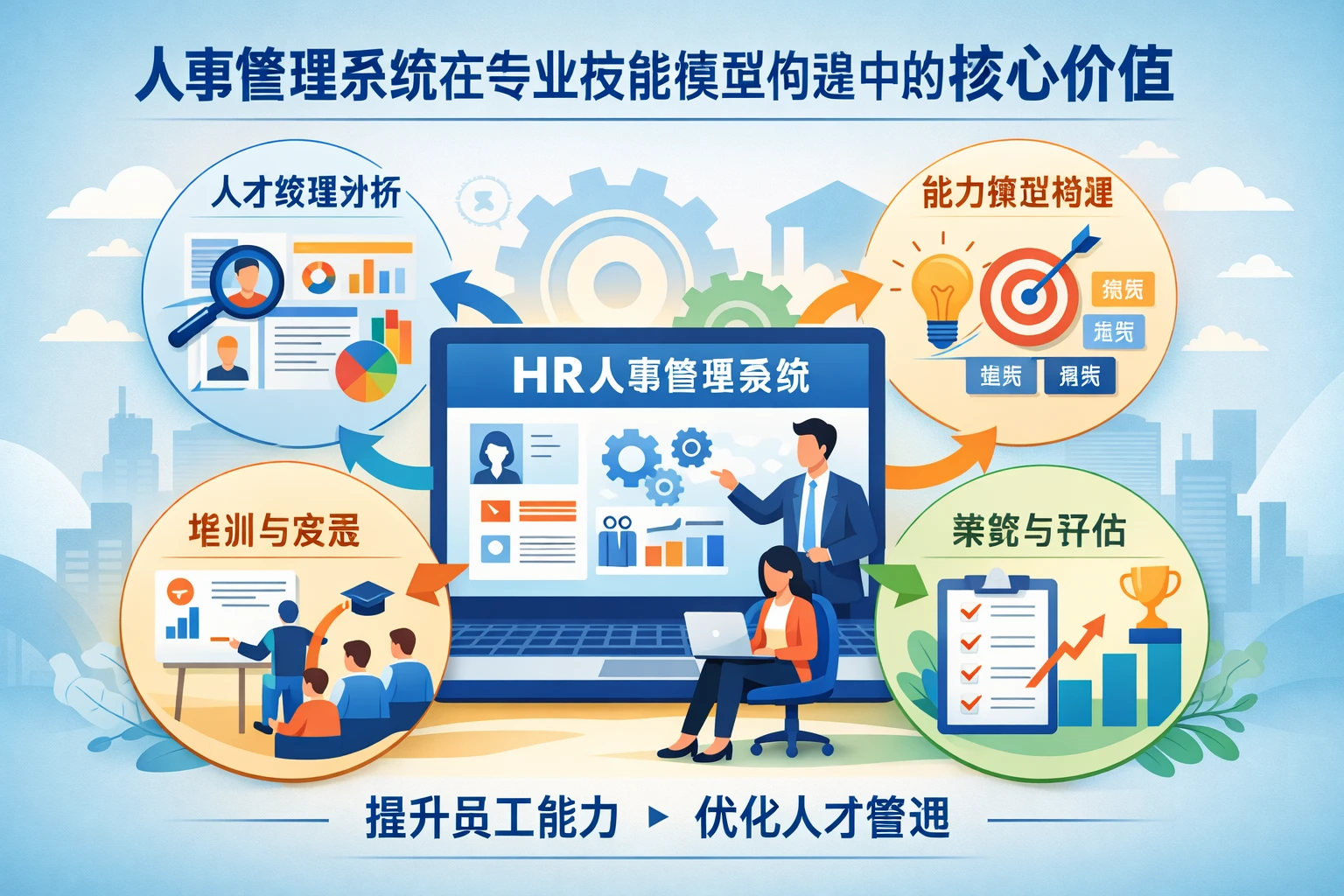 人事管理系统在专业技能模型构建中的核心价值
