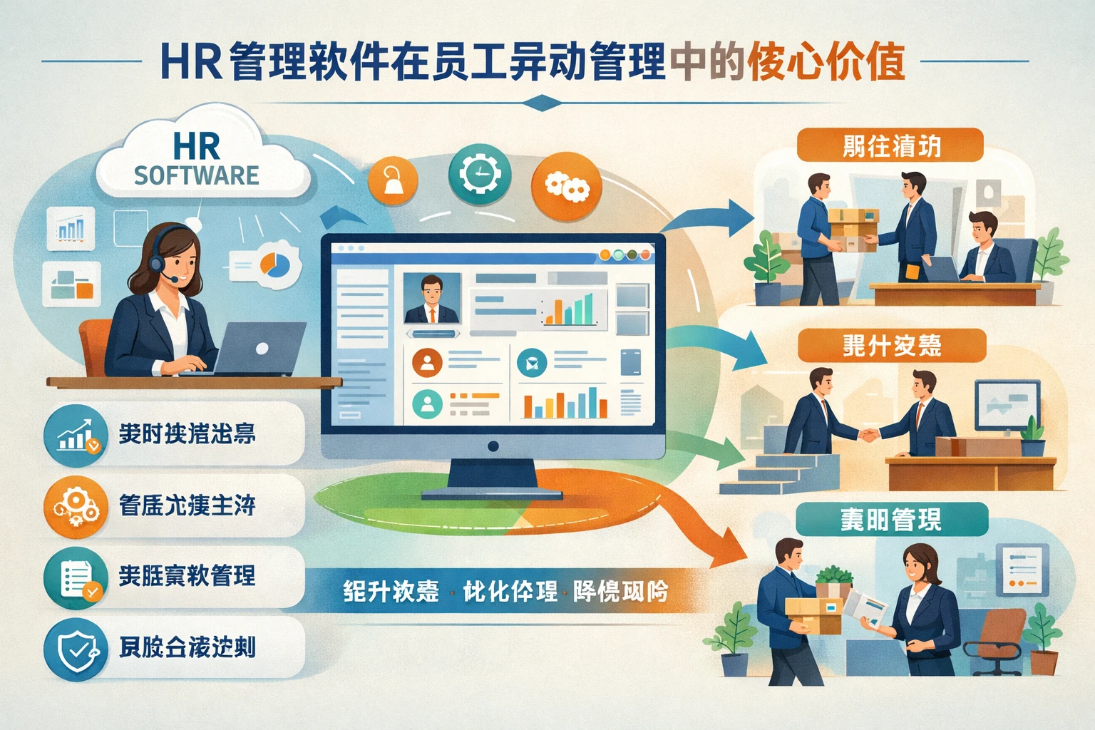 HR管理软件在员工异动管理中的核心价值