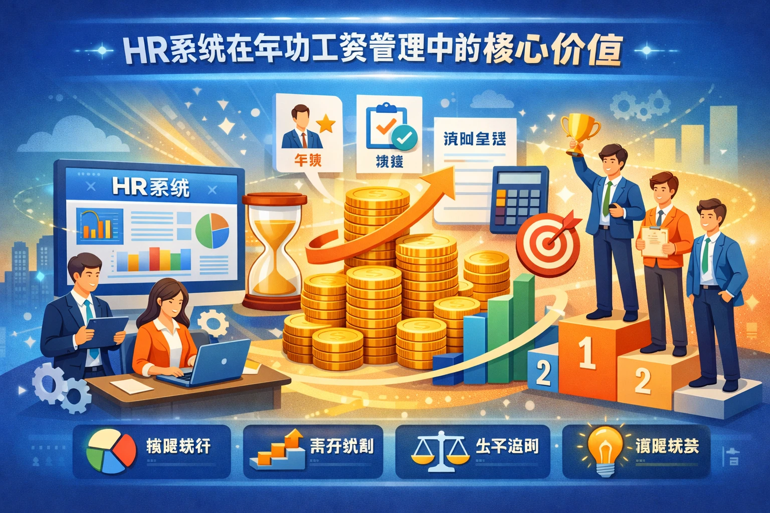 HR系统在年功工资管理中的核心价值