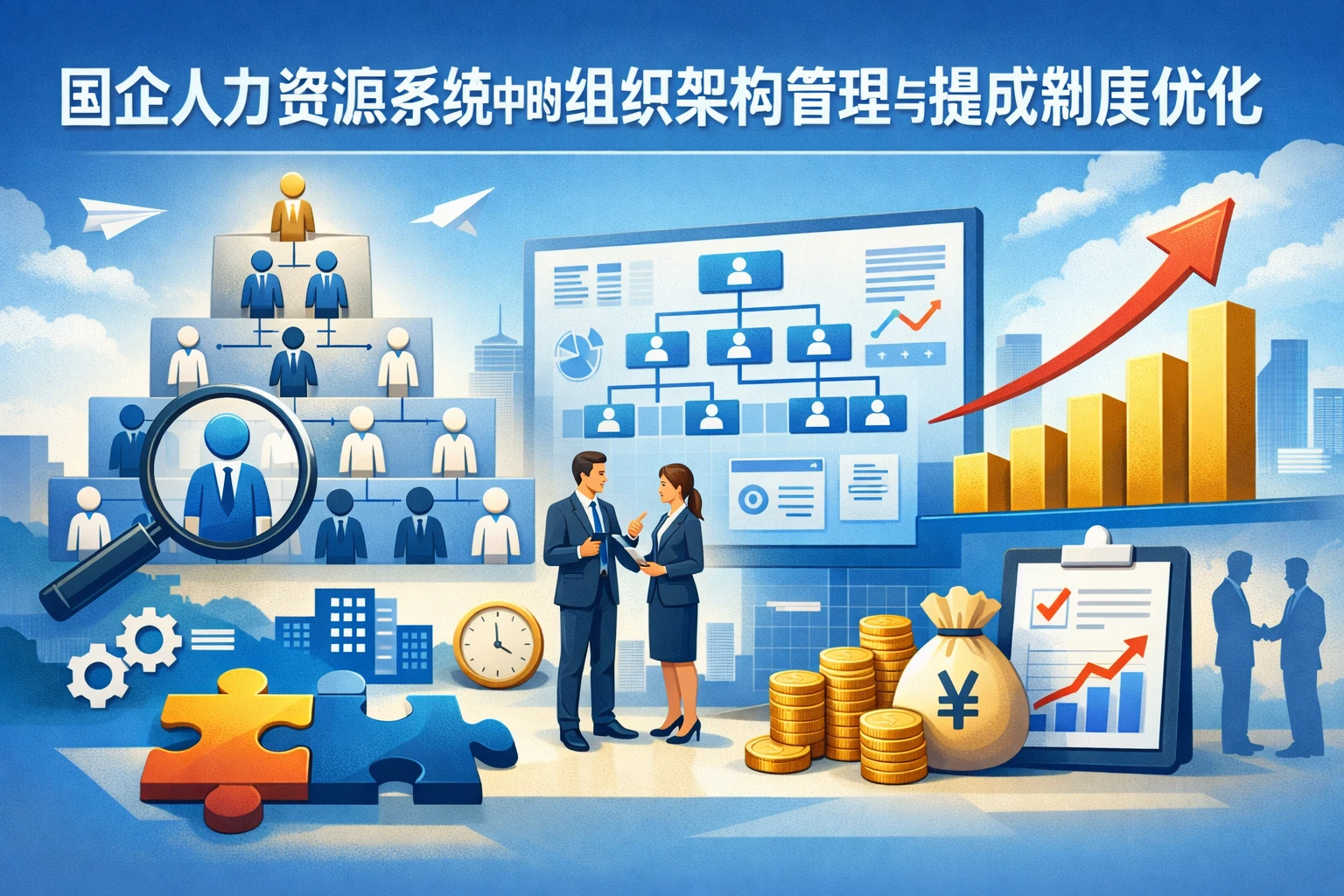 国企人力资源系统中的组织架构管理与提成制度优化