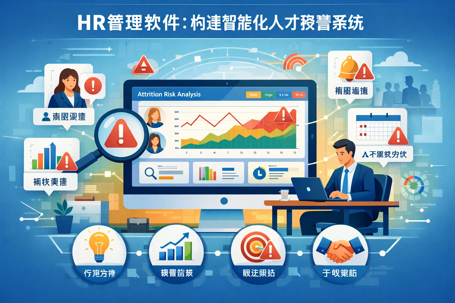 HR管理软件：构建智能化人才预警系统