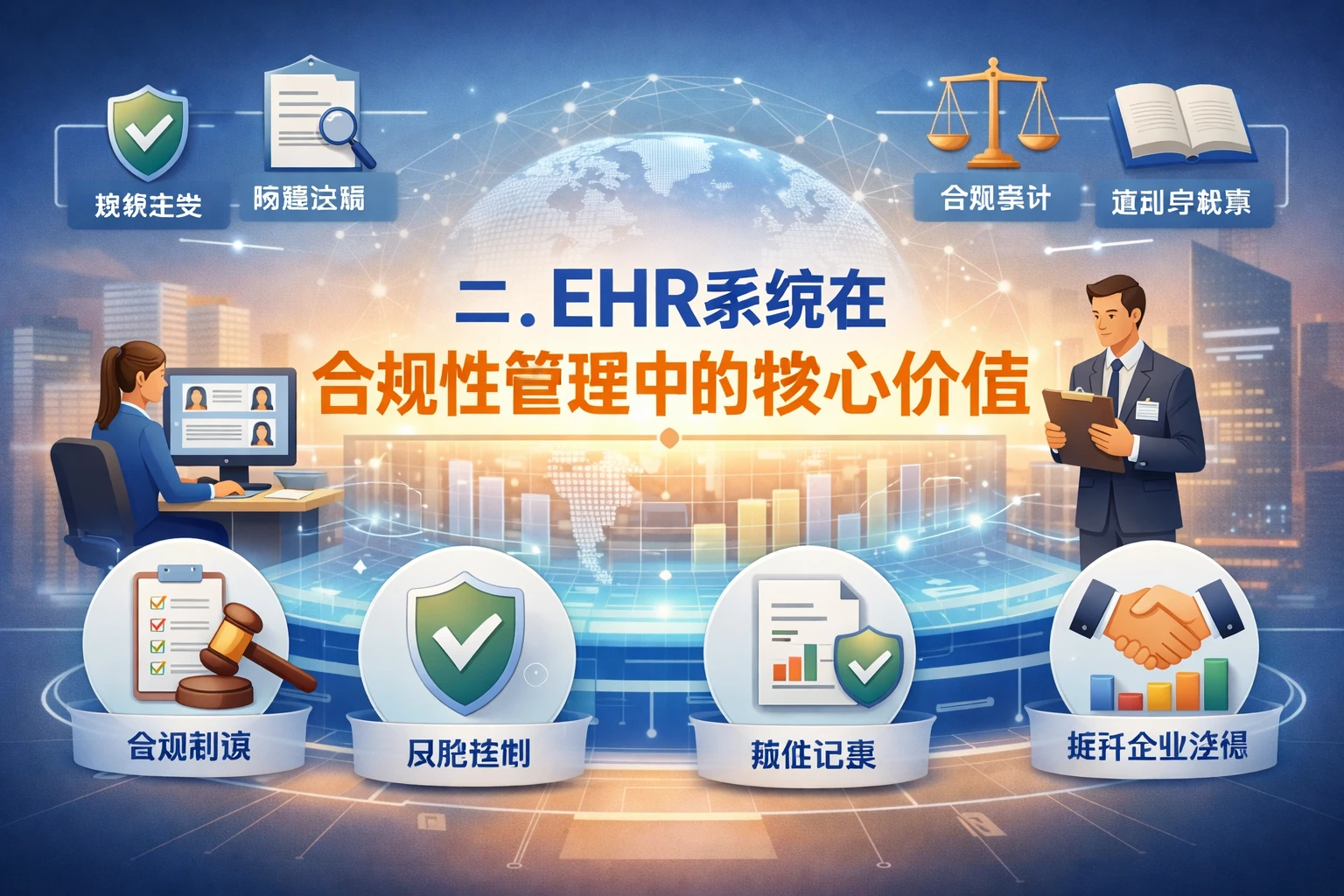 二、ehr系统在合规性管理中的核心价值