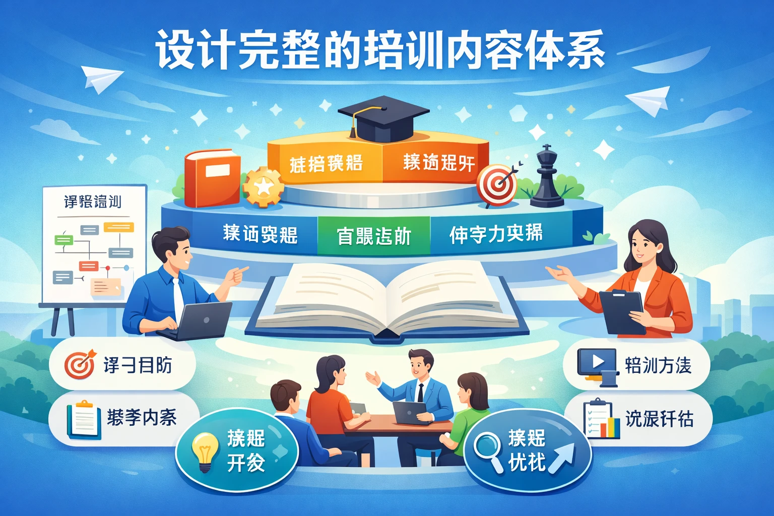 设计完整的培训内容体系