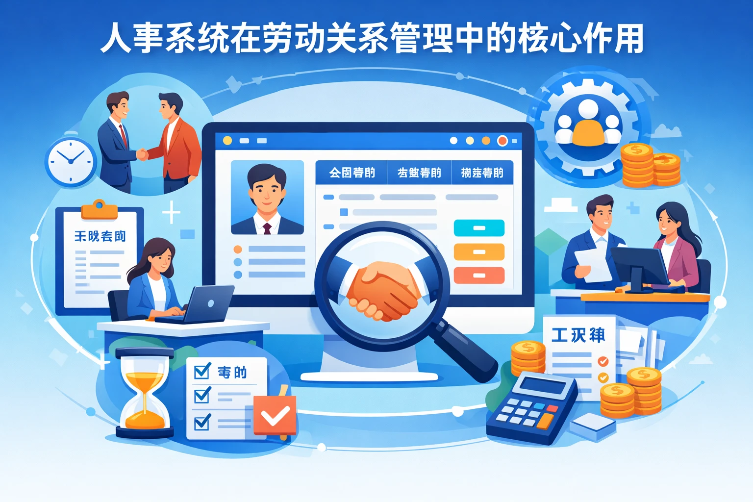 人事系统在劳动关系管理中的核心作用