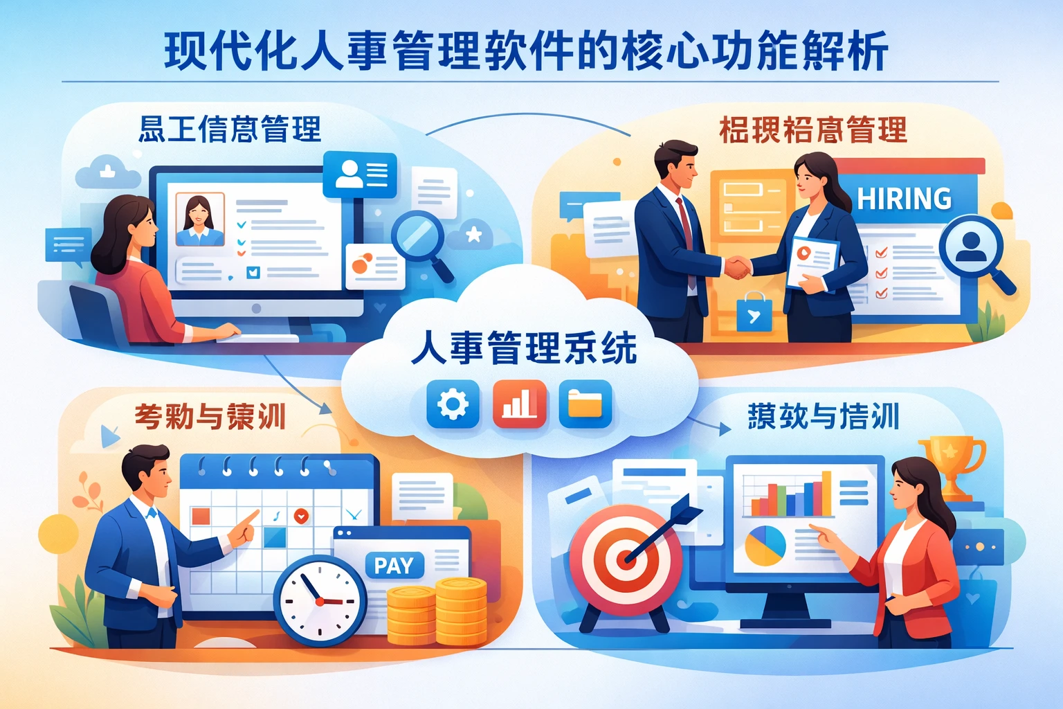 现代化人事管理软件的核心功能解析