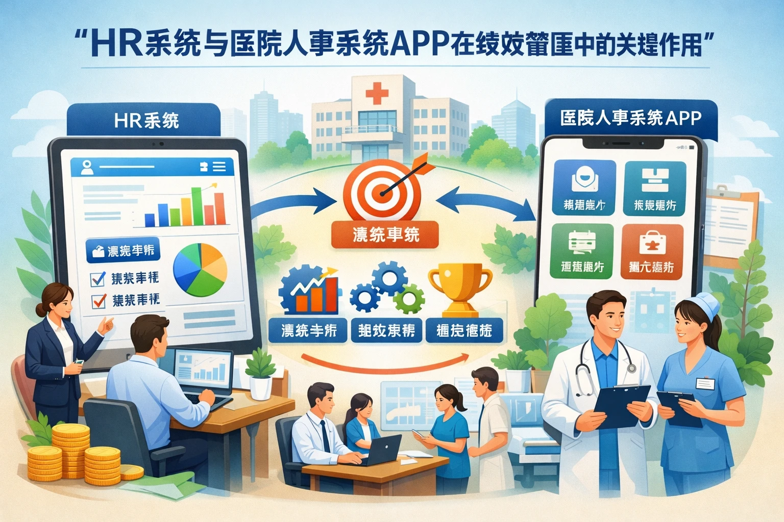 HR系统与医院人事系统APP在绩效管理中的关键作用
