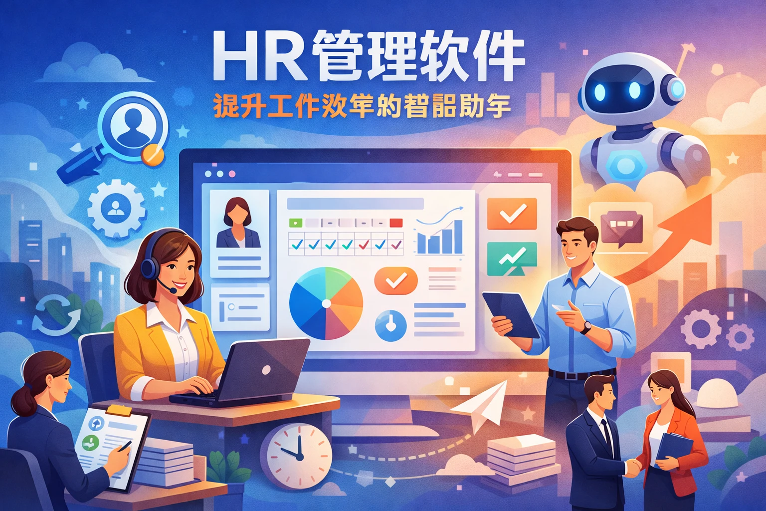 HR管理软件：提升工作效率的智能助手