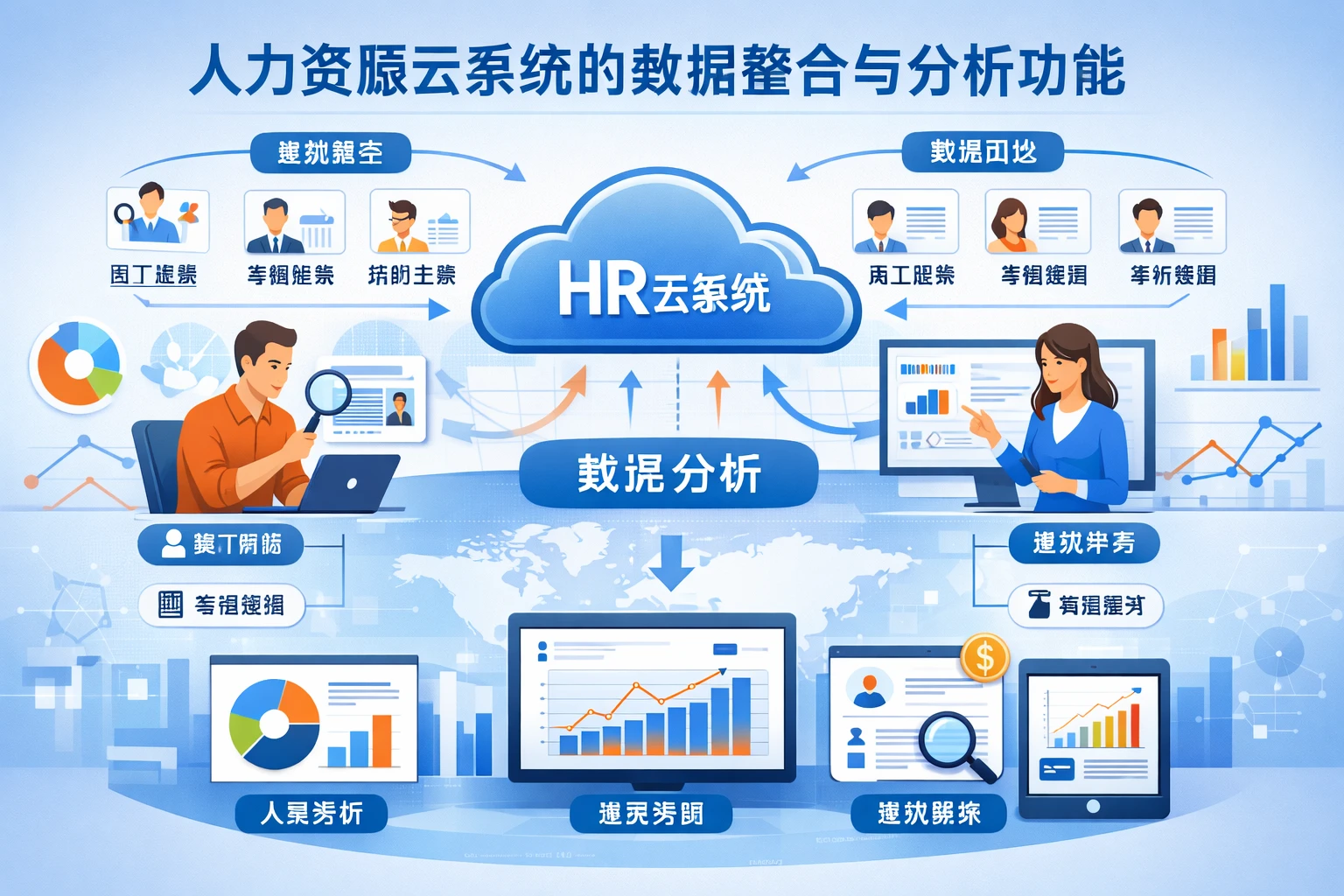 人力资源云系统的数据整合与分析功能