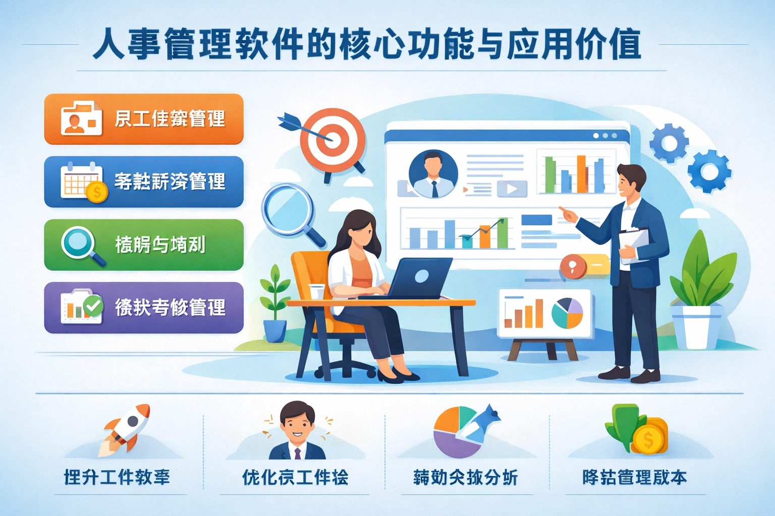 人事管理软件的核心功能与应用价值