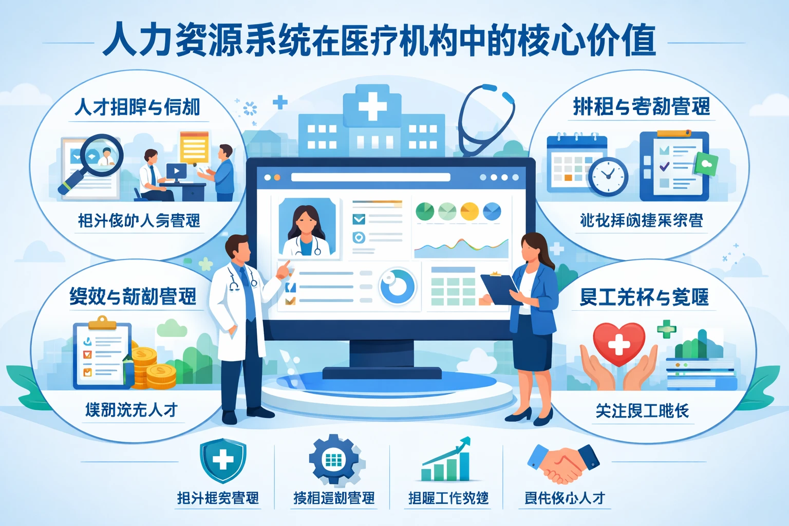 人力资源系统在医疗机构中的核心价值
