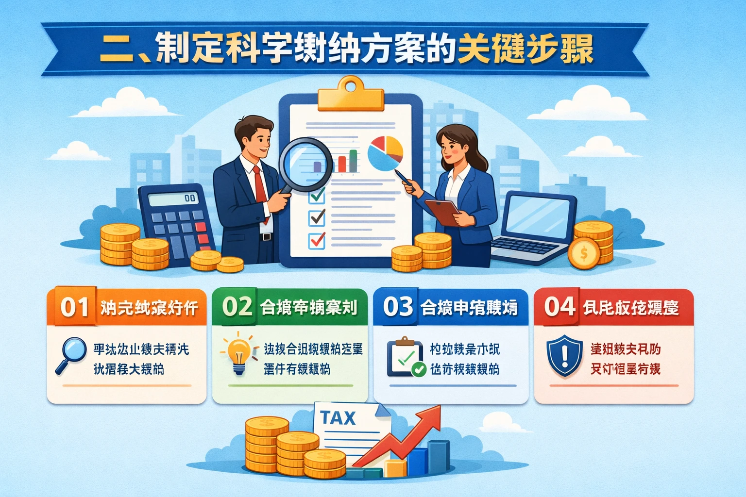 二、制定科学缴纳方案的关键步骤