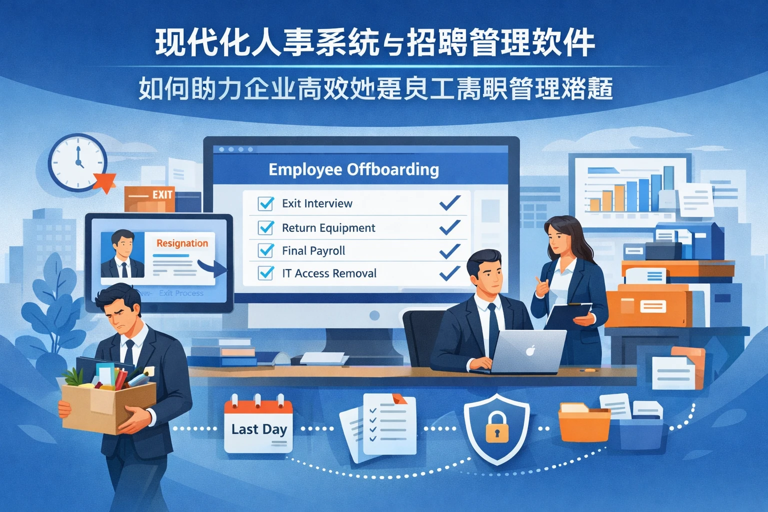 现代化人事系统与招聘管理软件如何助力企业高效处理员工离职管理难题