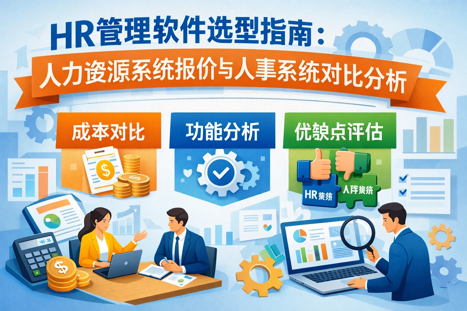HR管理软件选型指南：人力资源系统报价与人事系统对比分析