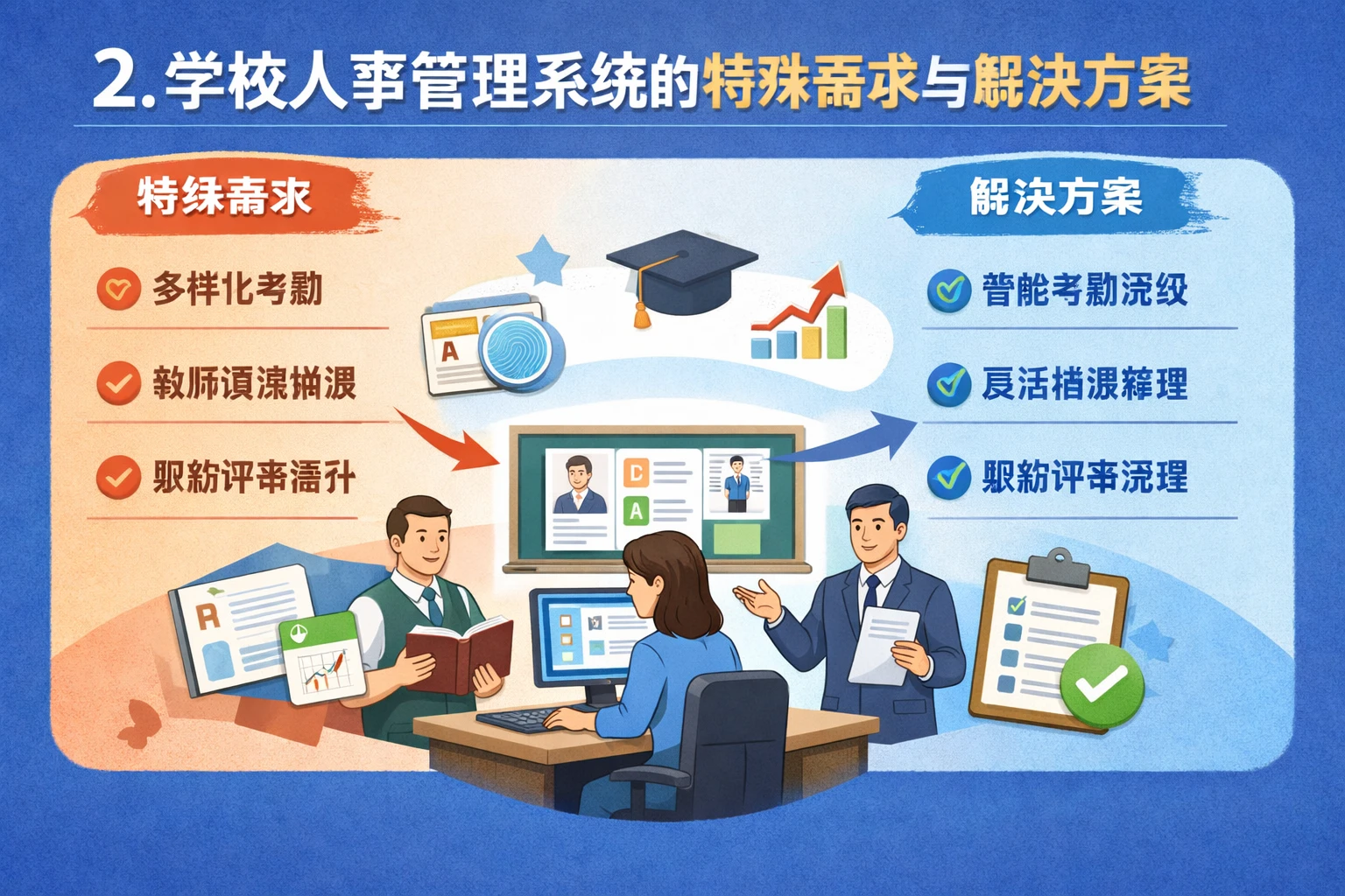 2. 学校人事管理系统的特殊需求与解决方案