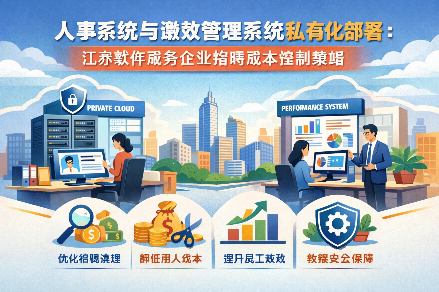 人事系统与绩效管理系统私有化部署:江苏软件服务企业招聘成本控制策略