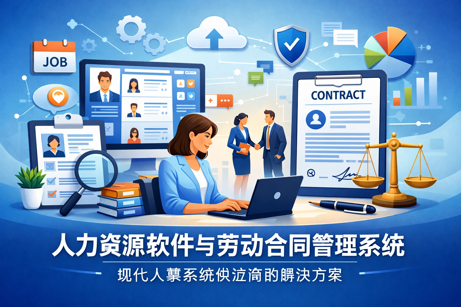 人力资源软件与劳动合同管理系统：现代人事系统供应商的解决方案