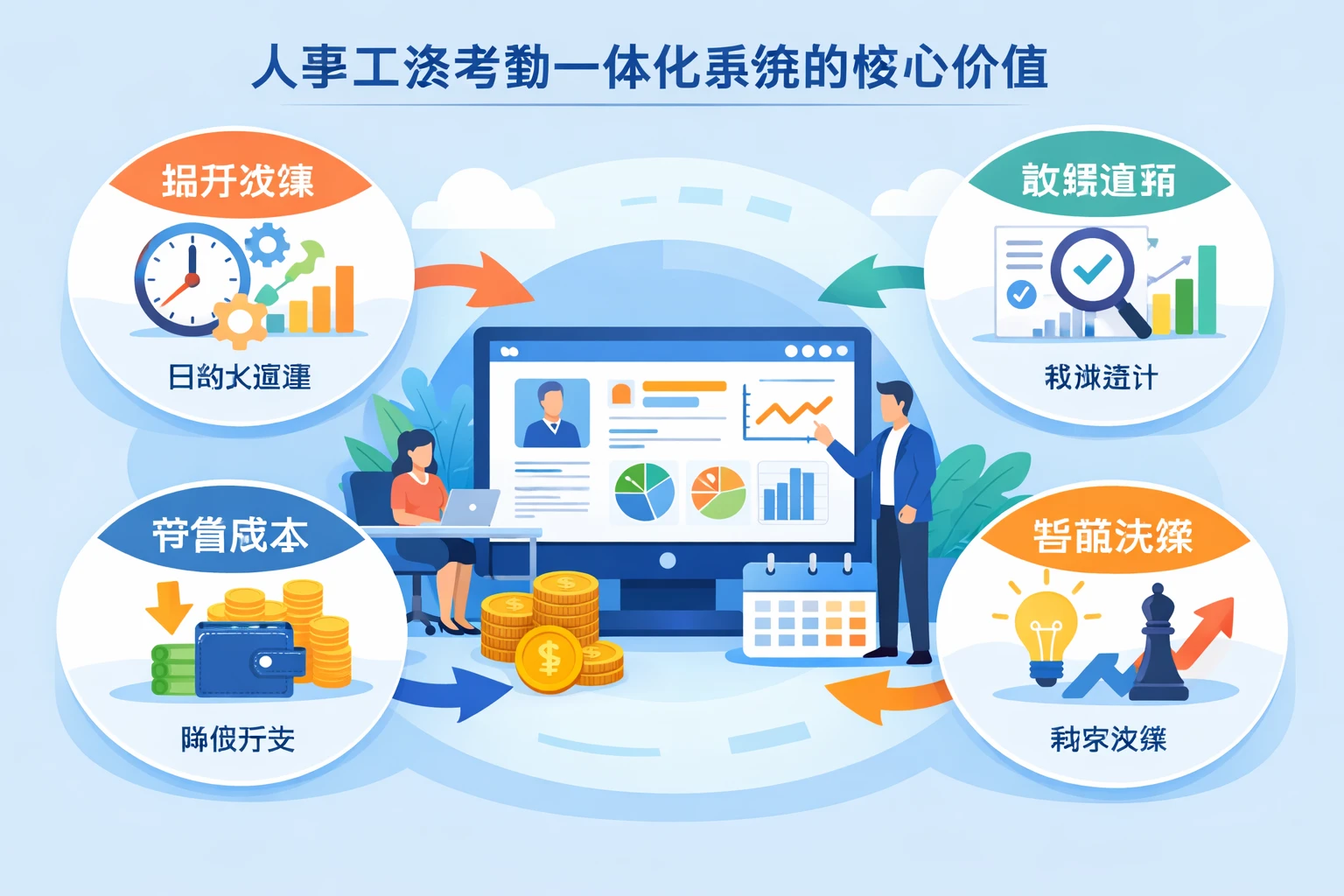 人事工资考勤一体化系统的核心价值