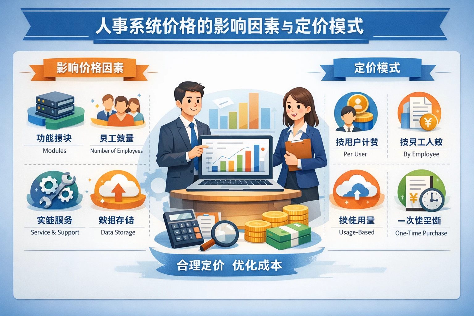 人事系统价格的影响因素与定价模式
