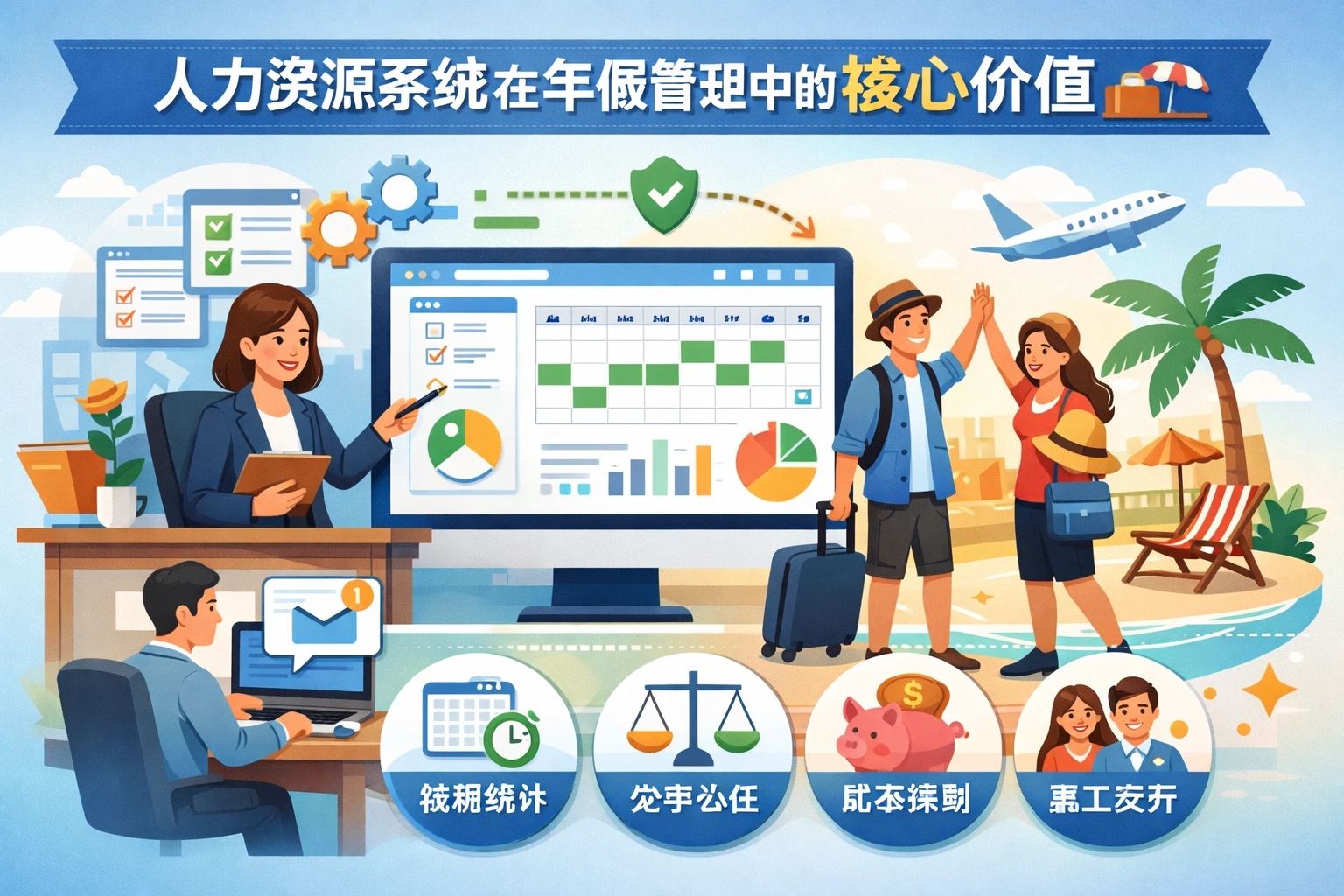 人力资源系统在年假管理中的核心价值