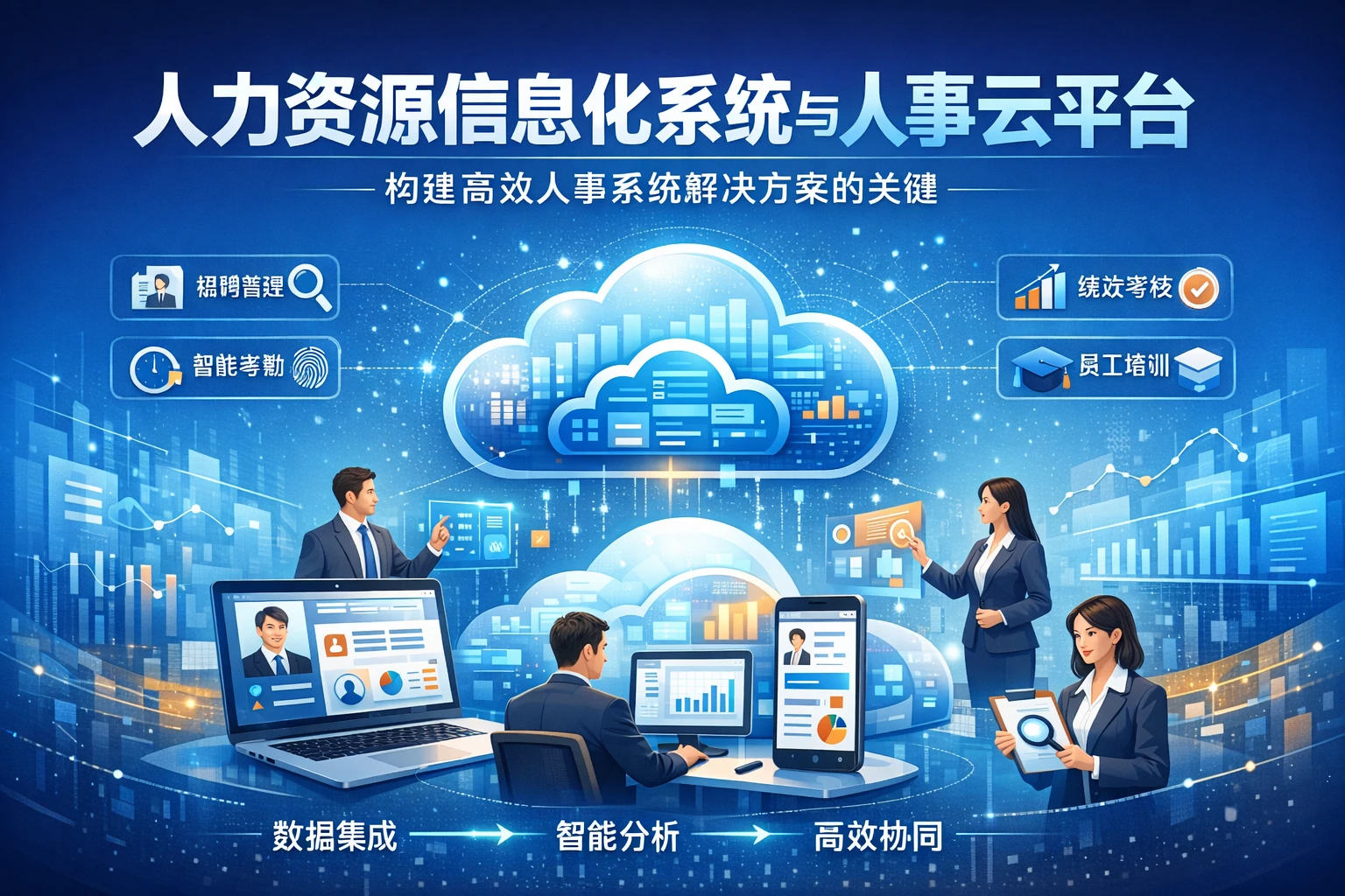 人力资源信息化系统与人事云平台：构建高效人事系统解决方案的关键