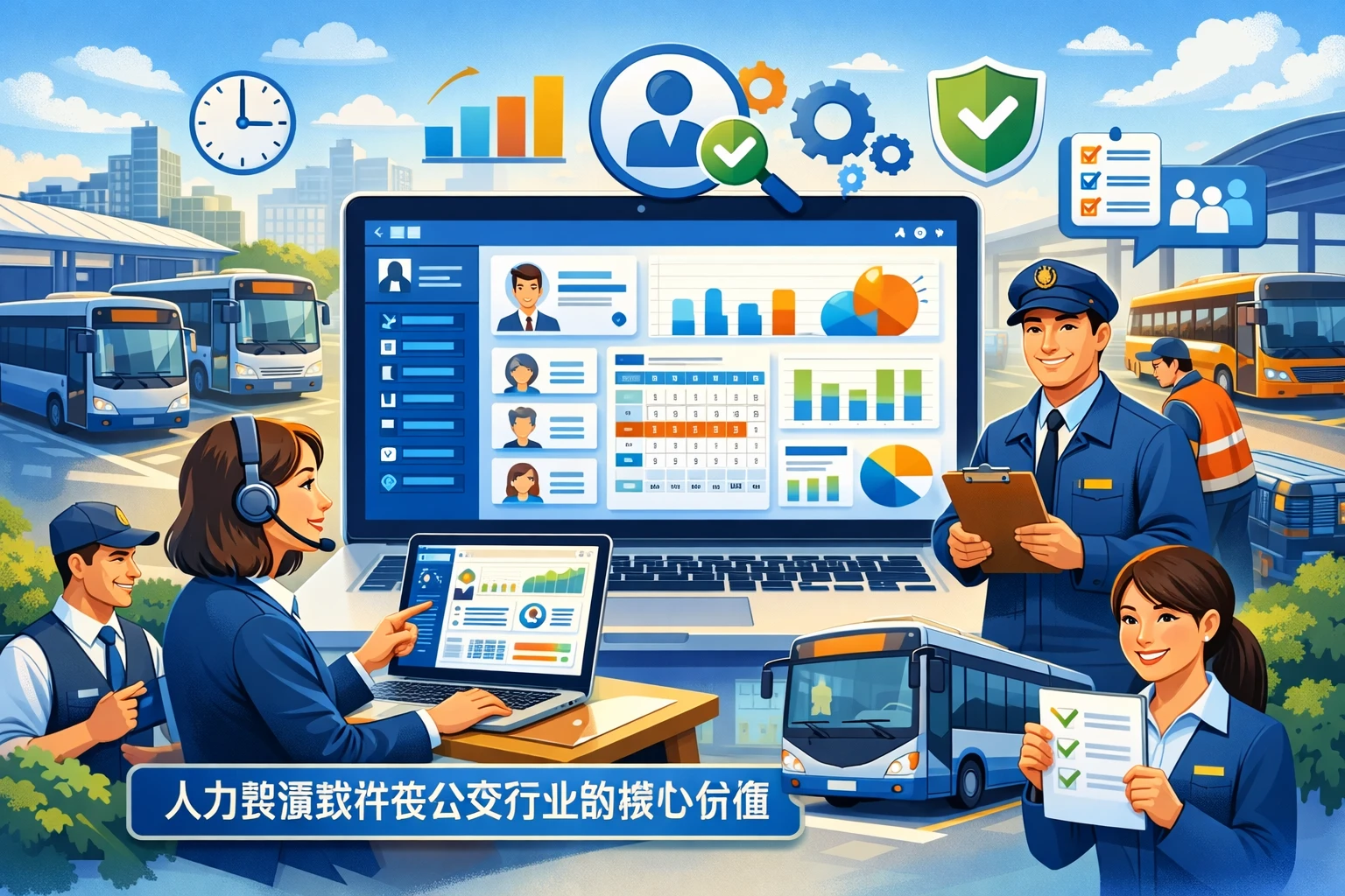 人力资源软件在公交行业的核心价值