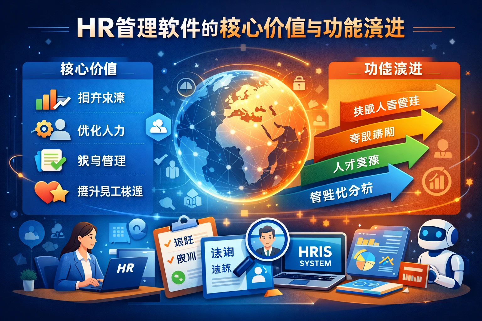 HR管理软件的核心价值与功能演进