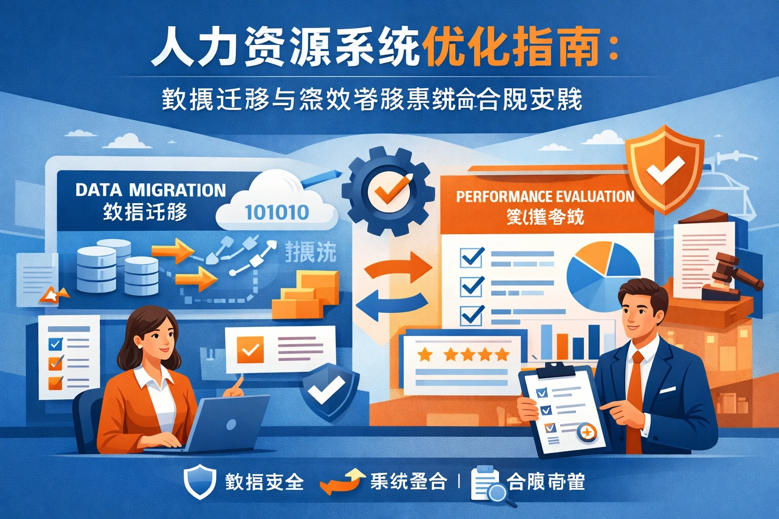 人力资源系统优化指南：数据迁移与绩效考核系统的合规实践