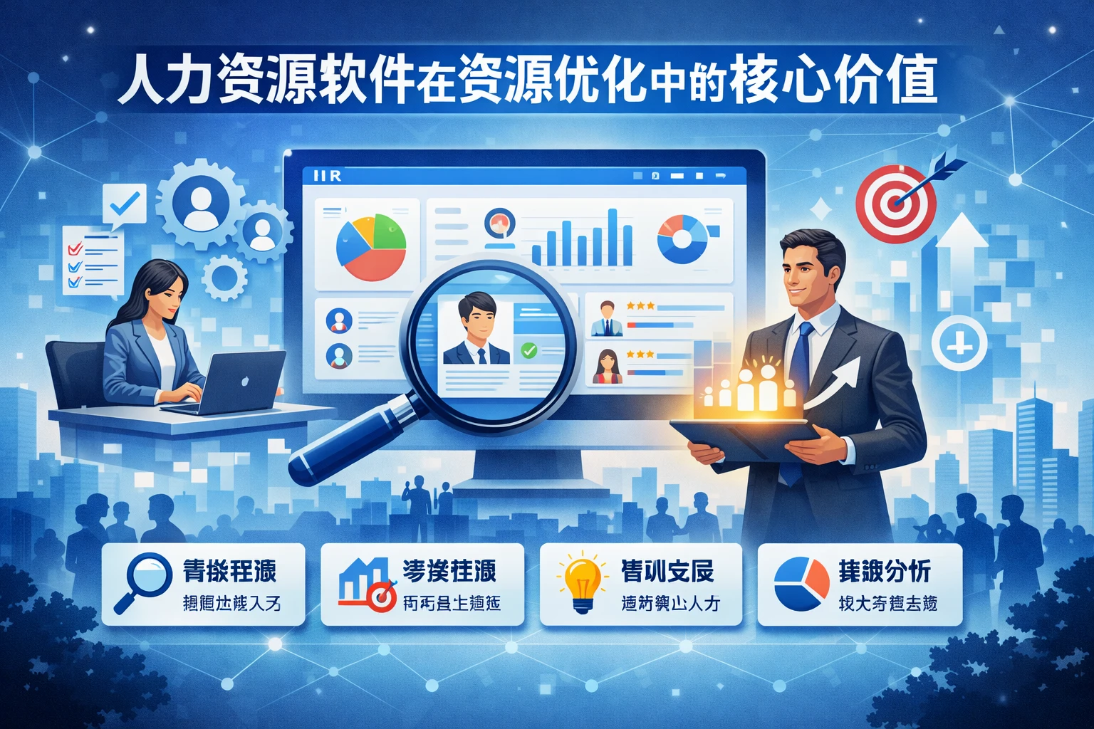 人力资源软件在资源优化中的核心价值