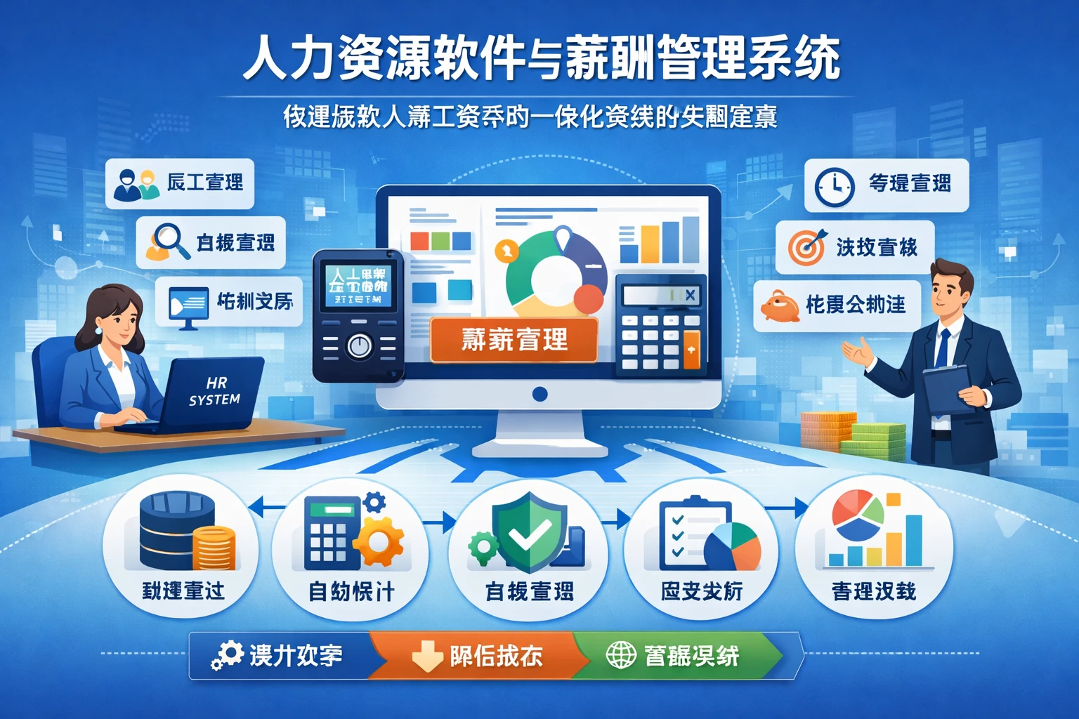 人力资源软件与薪酬管理系统：构建高效人事工资考勤一体化系统的关键要素