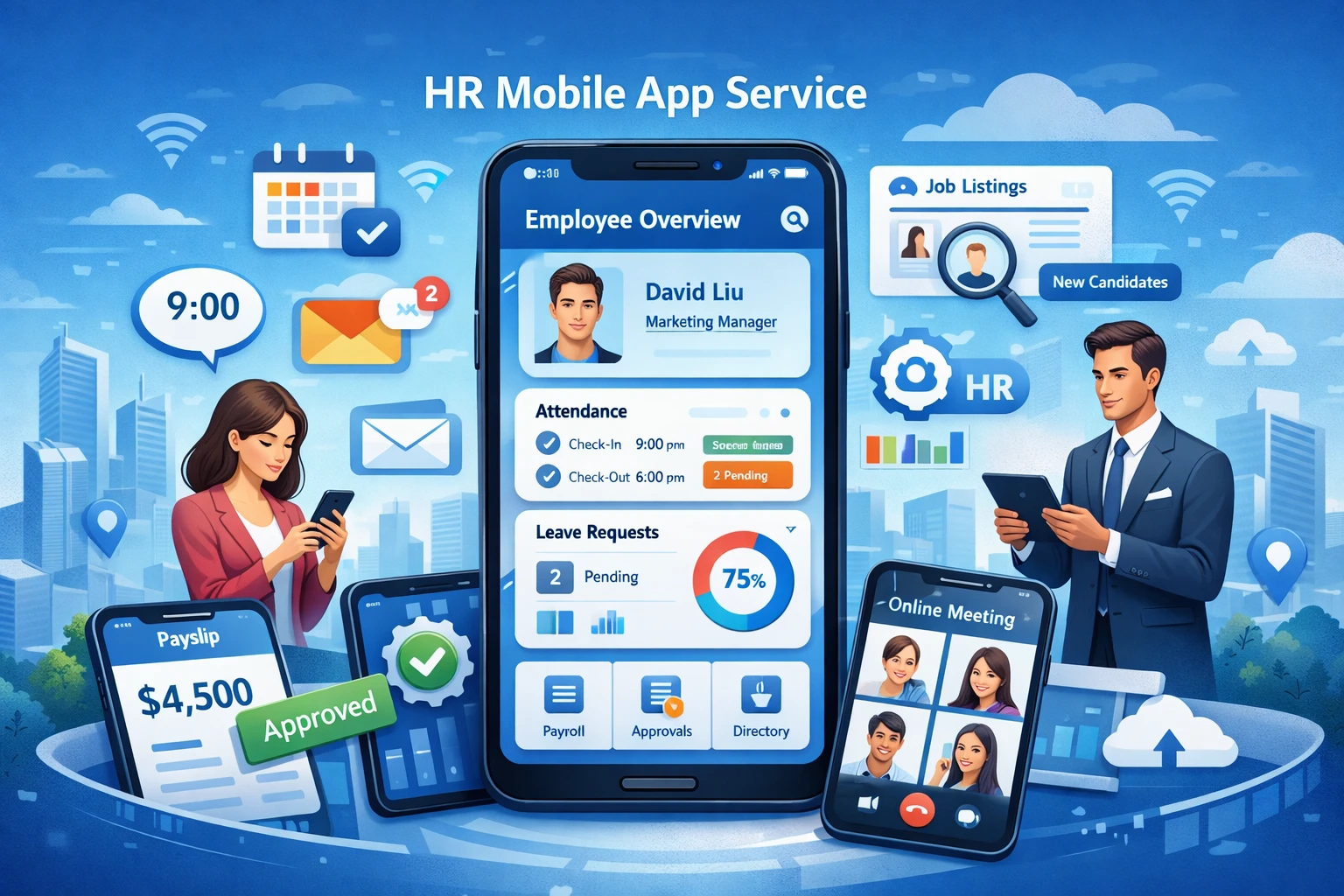 移动化趋势下的人事系统APP应用