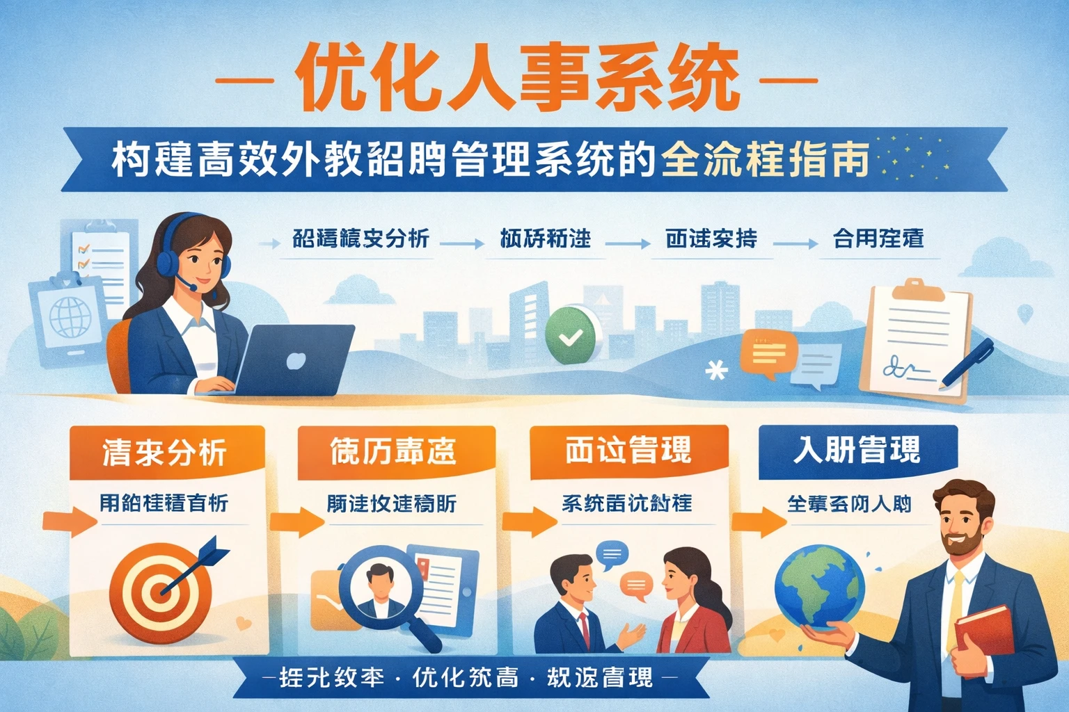 优化人事系统：构建高效外教招聘管理系统的全流程指南