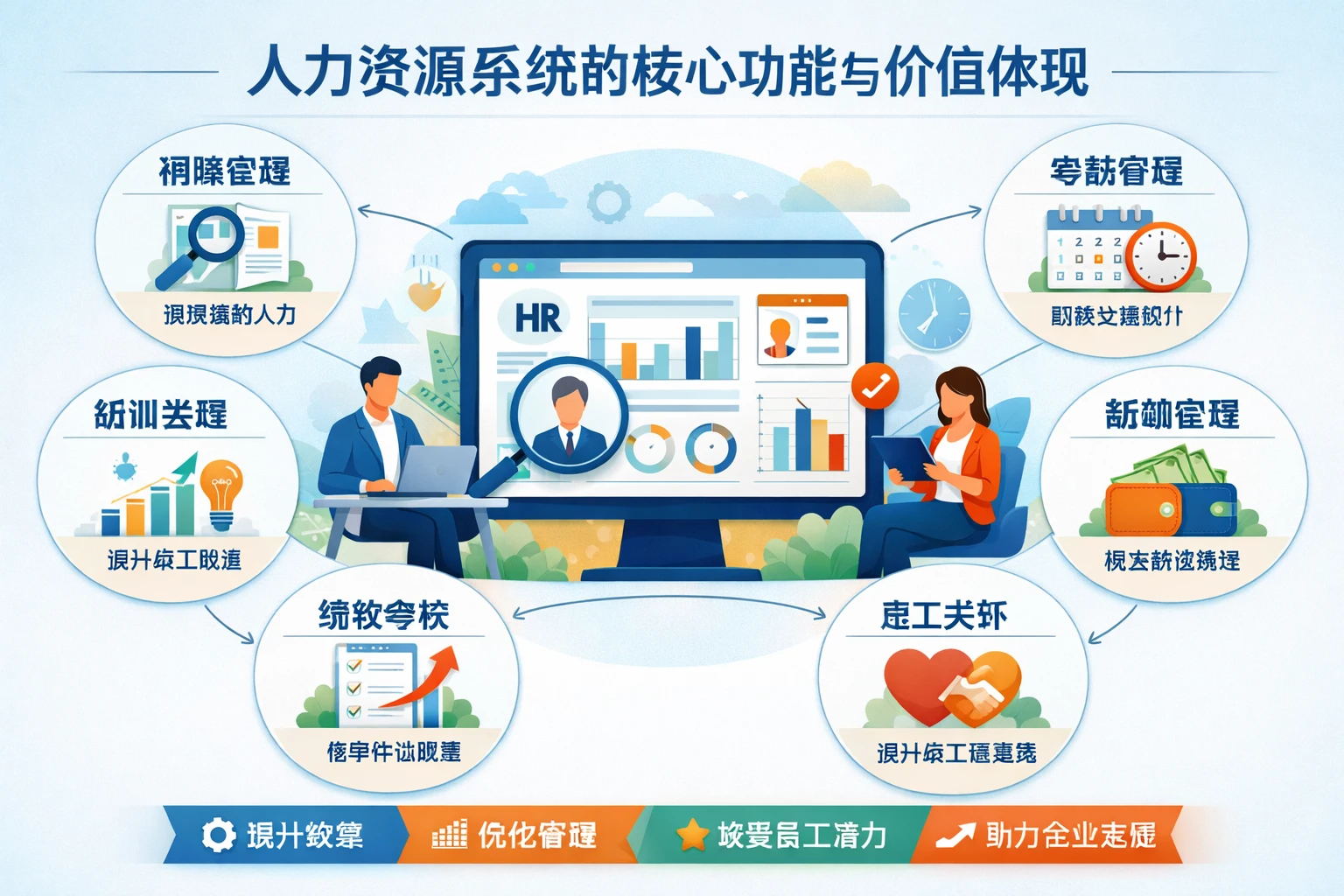 人力资源系统的核心功能与价值体现